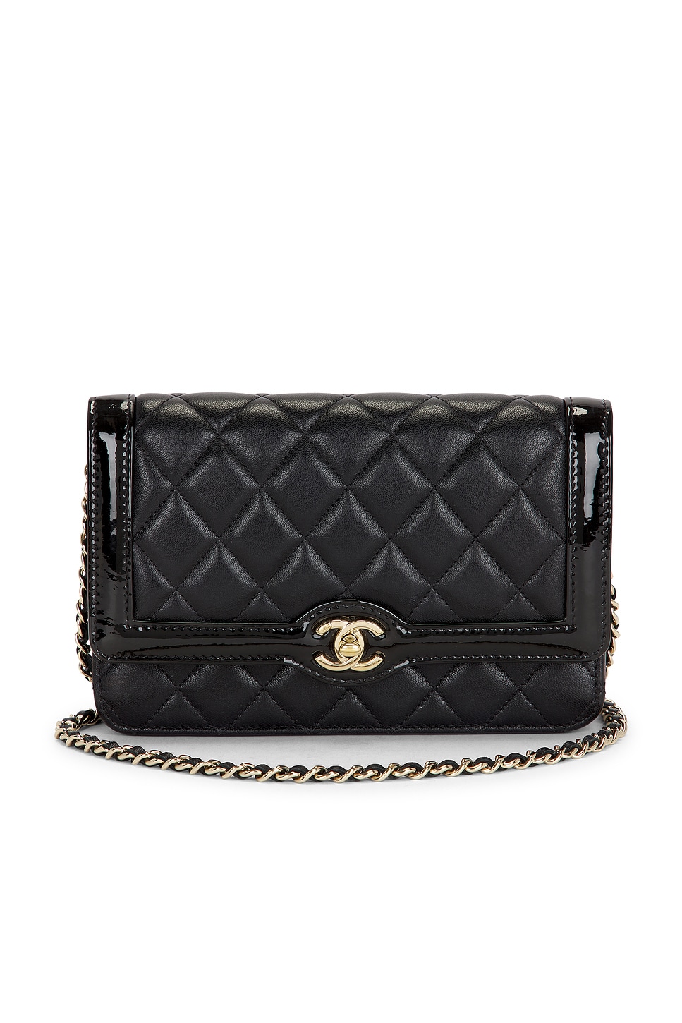 chanel Chanel Lambskin Wallet On Chain