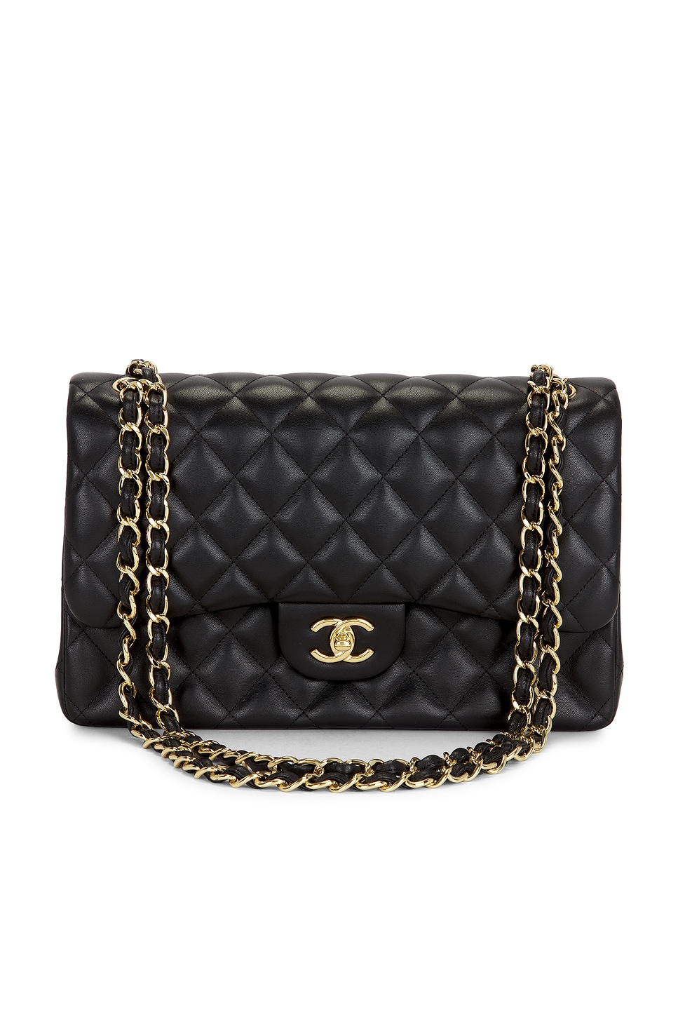 chanel Chanel Lambskin Jumbo Double Flap Bag