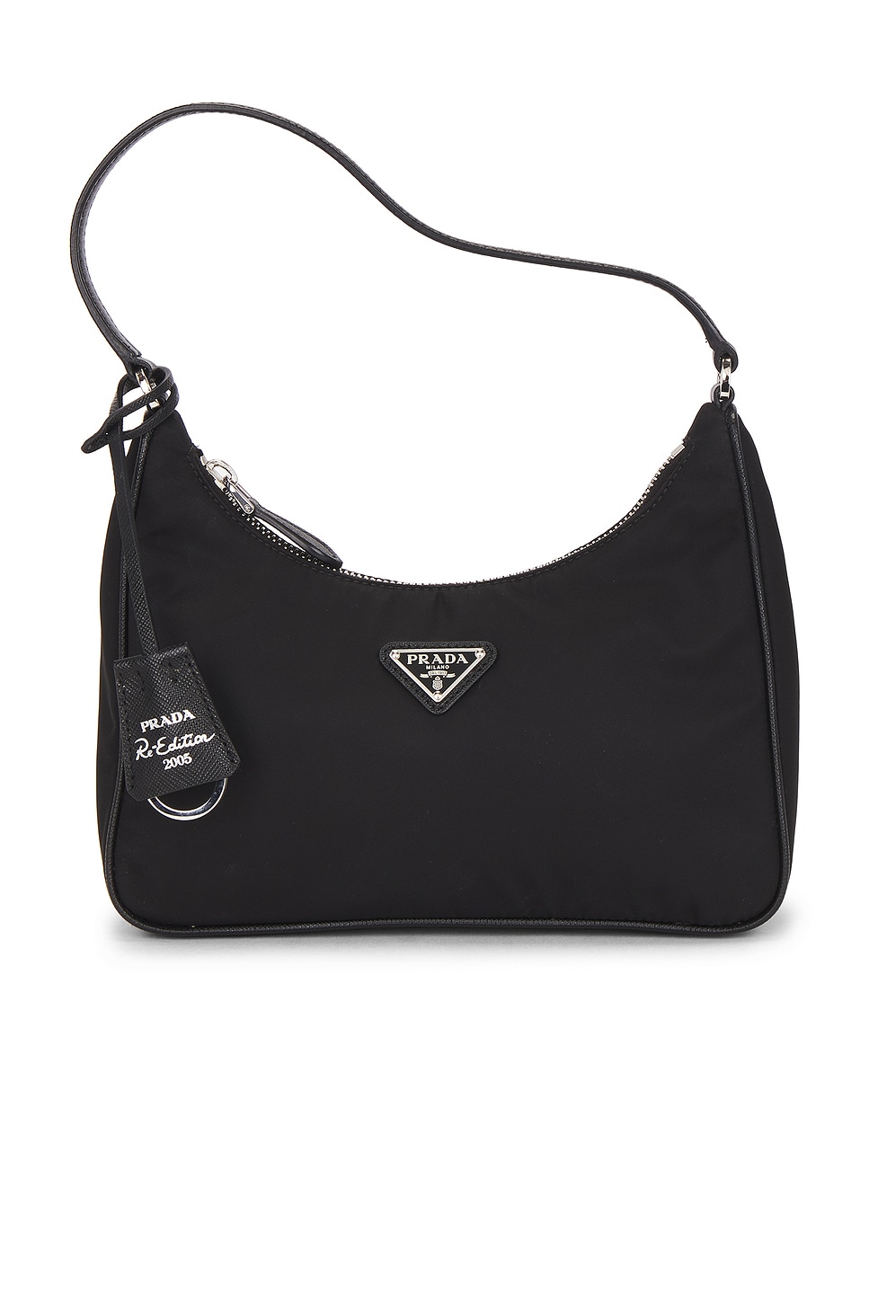 FWRD Renew Prada Mini Re-Edition 2000 Re-Nylon Shoulder Bag