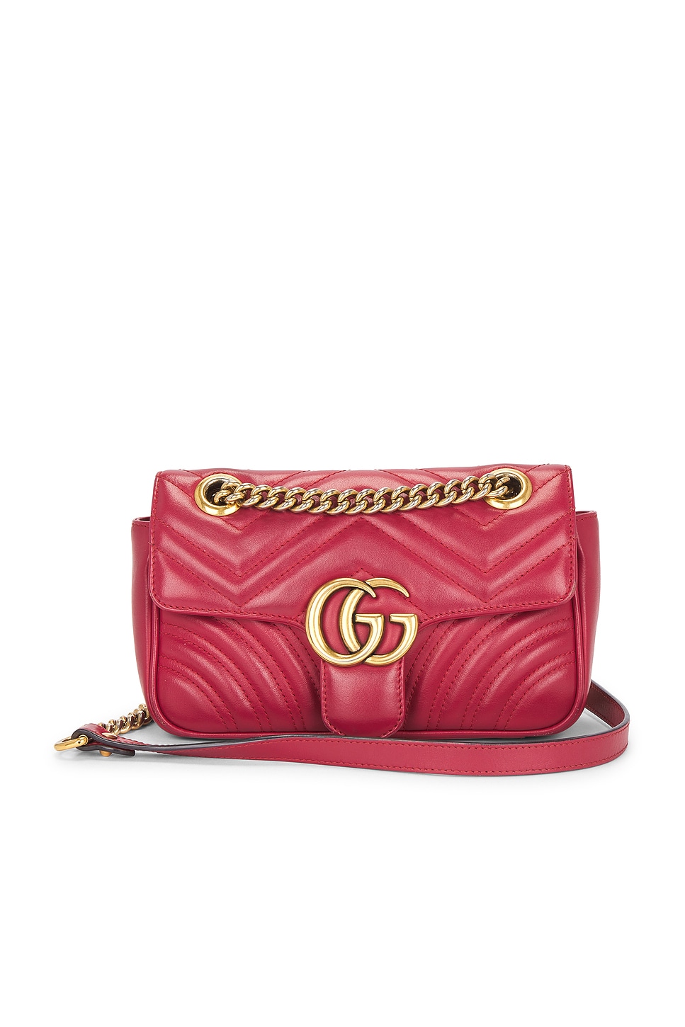FWRD Renew Gucci GG Marmont Shoulder Bag