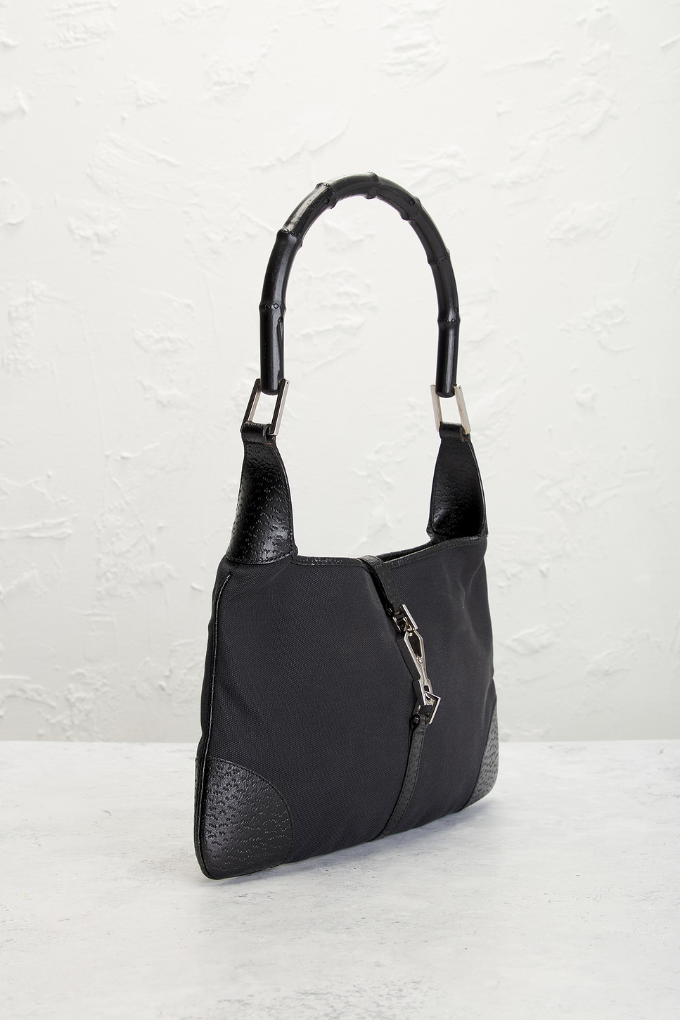 FWRD Renew Gucci Bamboo Jackie Shoulder Bag | Thumbnail 4