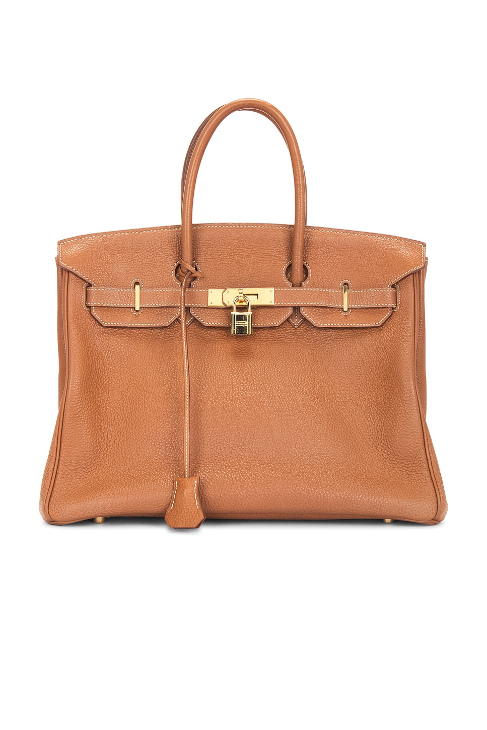 FWRD Renew Hermes Togo Birkin 35 Retourne Handbag | Thumbnail 13