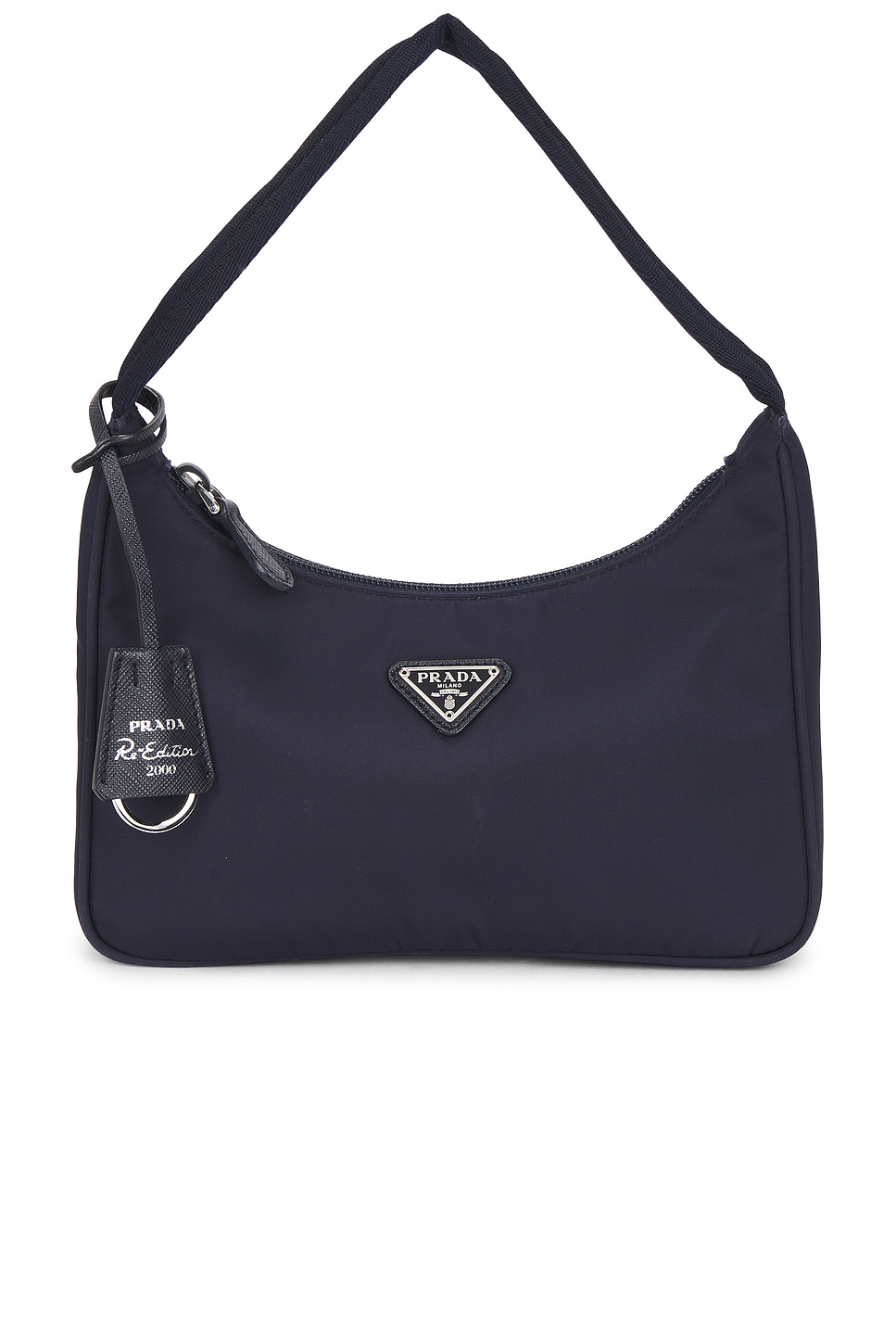 FWRD Renew Prada Mini Re-Edition 2000 Re-Nylon Shoulder Bag