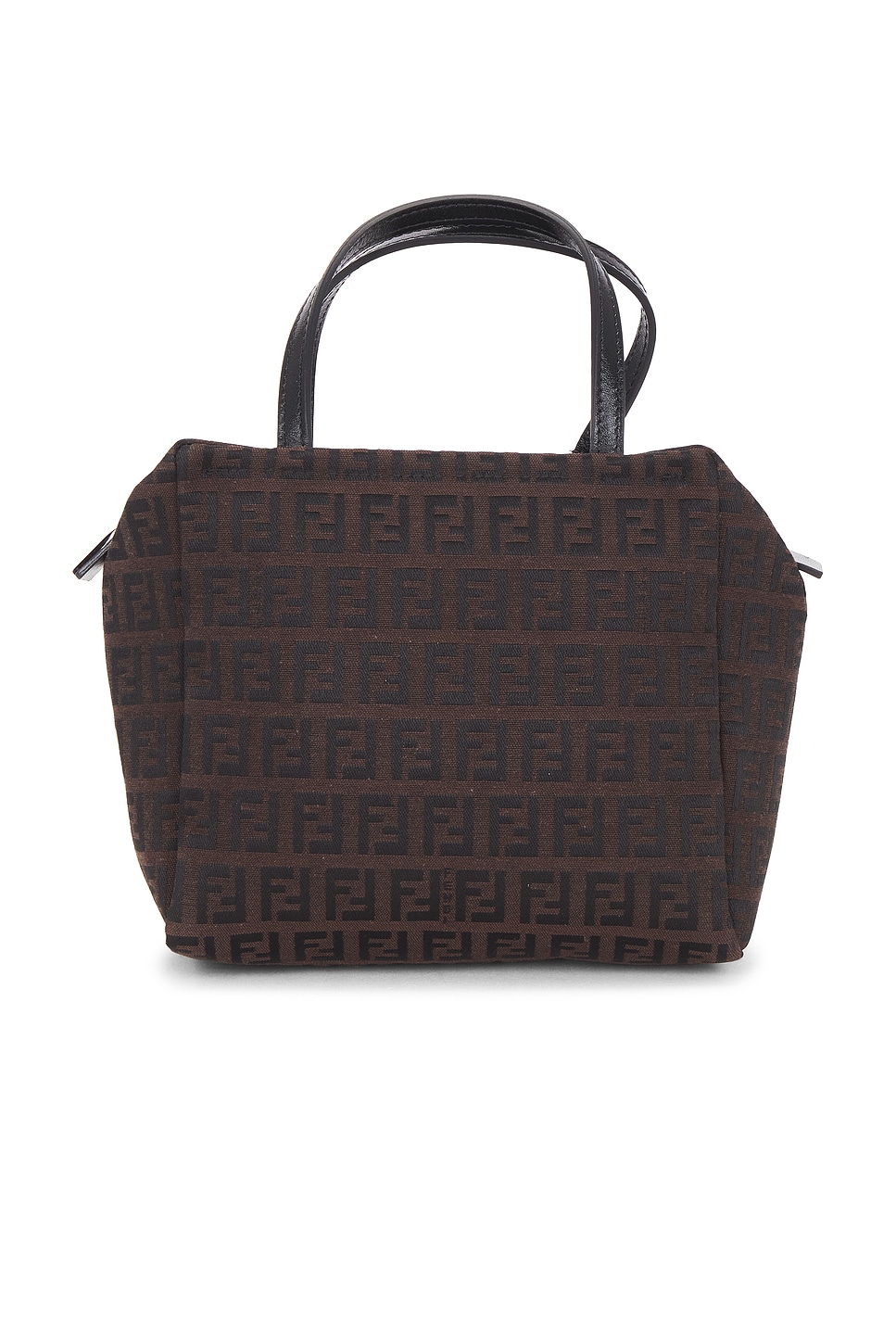 FWRD Renew Fendi Zucchino Handbag