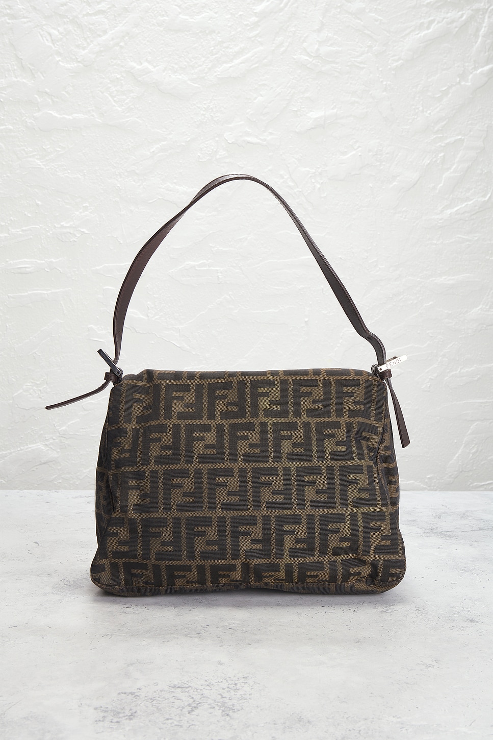 FWRD Renew Fendi Zucca Mama Forever Baguette Shoulder Bag | Thumbnail 3 FWRD Renew Fendi Zucca Mama Forever Baguette Shoulder Bag | Thumbnail 3