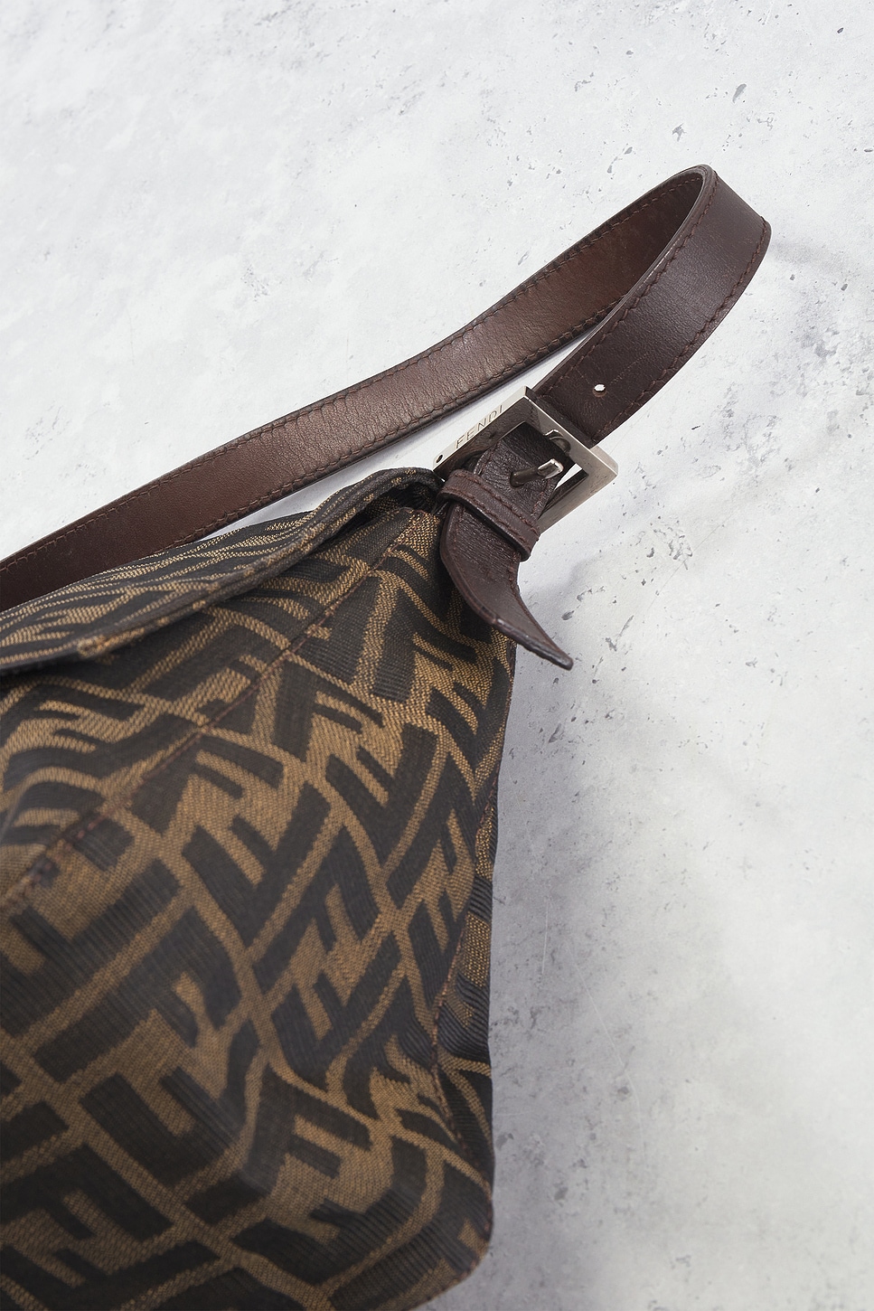 FWRD Renew Fendi Zucca Mama Forever Baguette Shoulder Bag | Thumbnail 8 FWRD Renew Fendi Zucca Mama Forever Baguette Shoulder Bag | Thumbnail 8
