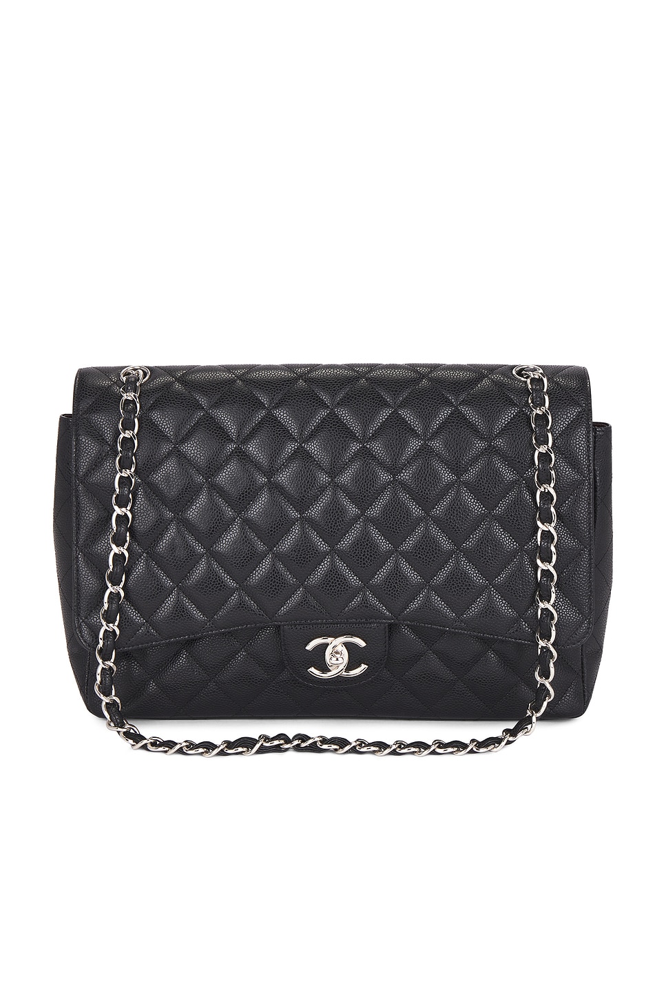 chanel Chanel Caviar Maxi Classic Double Flap Bag - Women's Bags