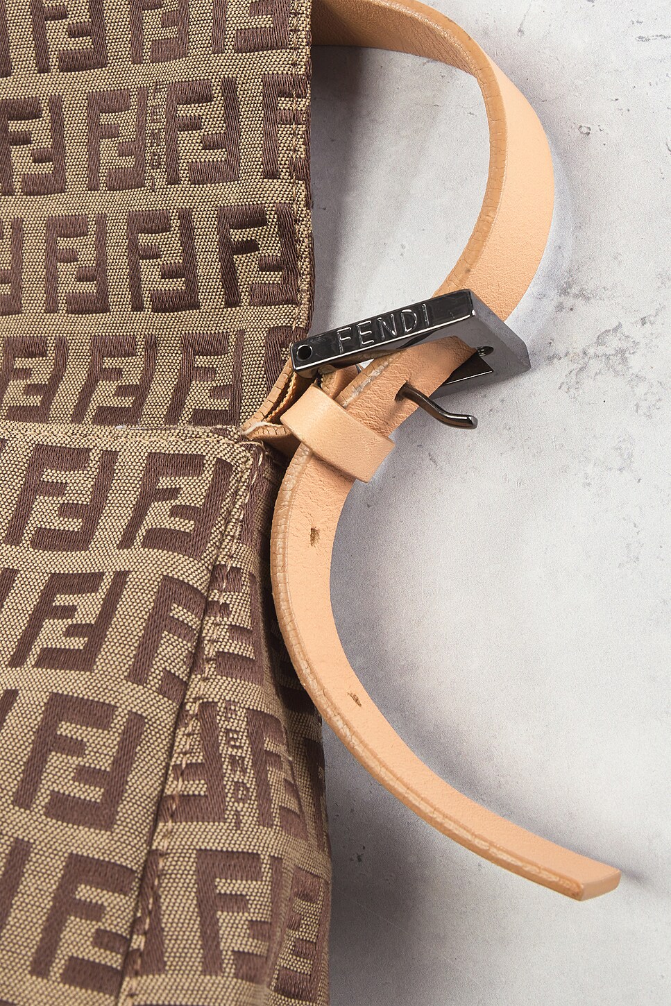 FWRD Renew Fendi Zucchino Mama Baguette Shoulder Bag | Thumbnail 10 FWRD Renew Fendi Zucchino Mama Baguette Shoulder Bag | Thumbnail 10