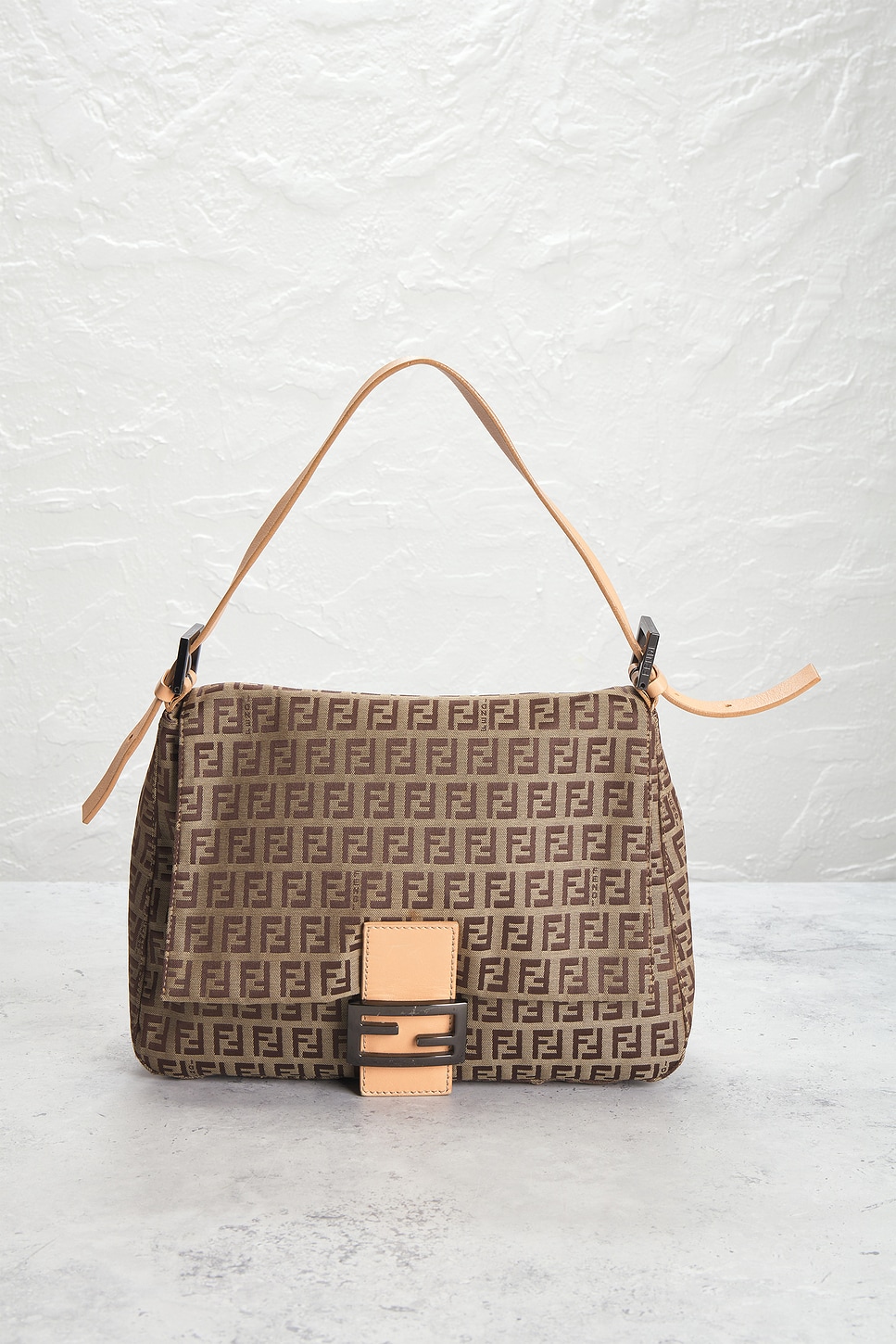 FWRD Renew Fendi Zucchino Mama Baguette Shoulder Bag | Thumbnail 2 FWRD Renew Fendi Zucchino Mama Baguette Shoulder Bag | Thumbnail 2