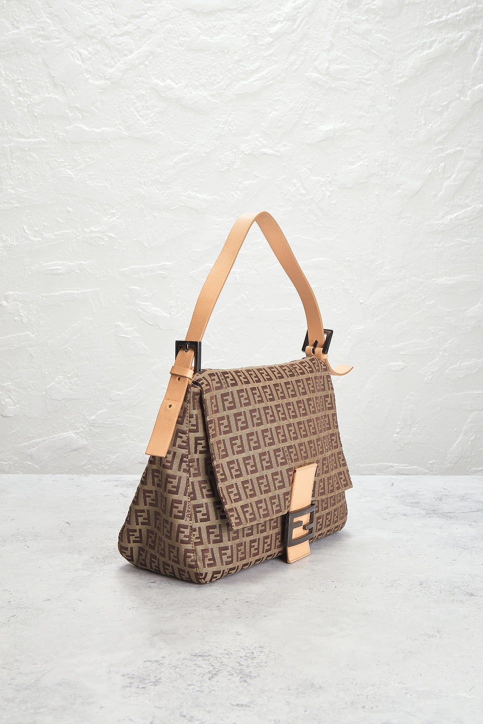 FWRD Renew Fendi Zucchino Mama Baguette Shoulder Bag | Thumbnail 4 FWRD Renew Fendi Zucchino Mama Baguette Shoulder Bag | Thumbnail 4