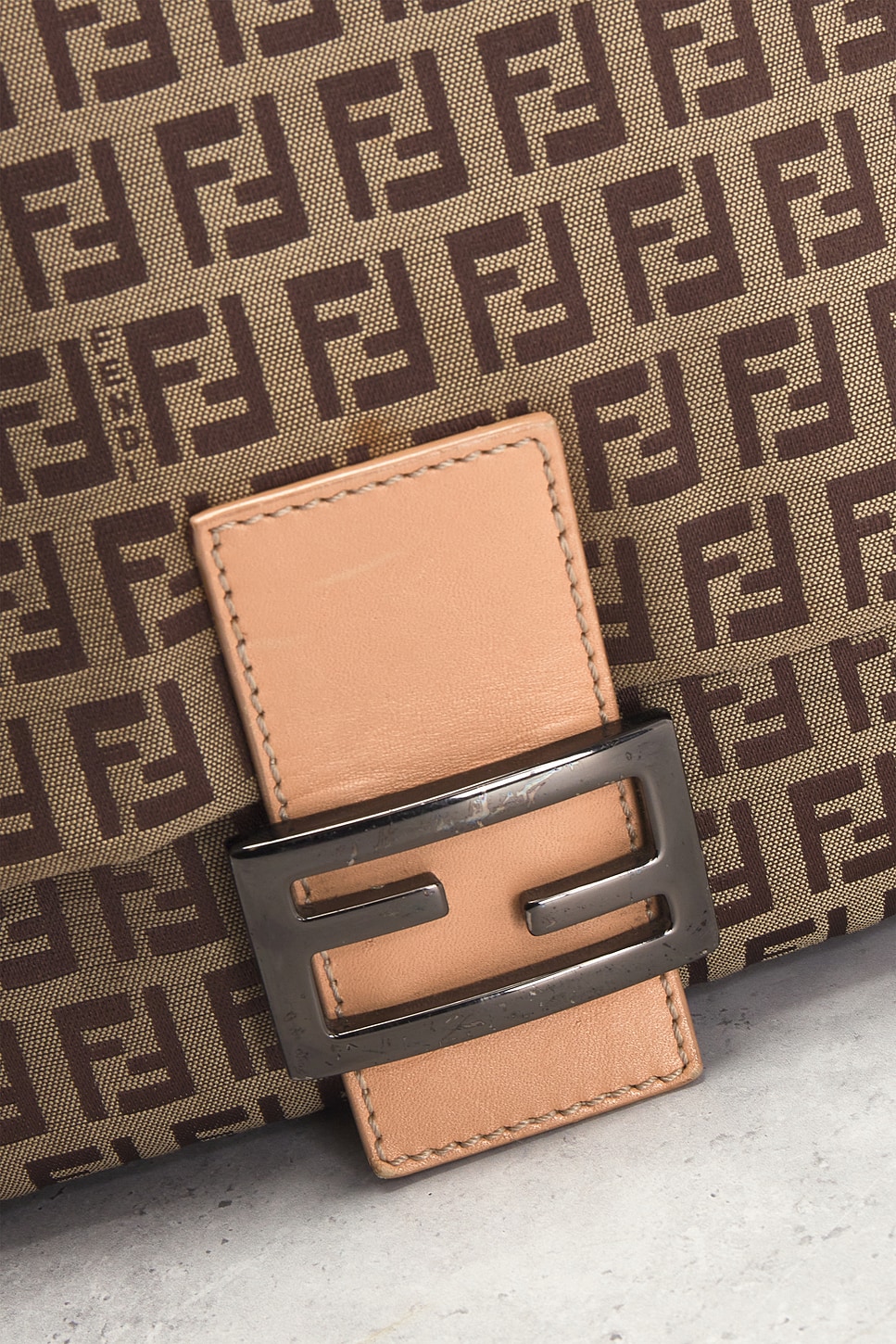 FWRD Renew Fendi Zucchino Mama Baguette Shoulder Bag | Thumbnail 5 FWRD Renew Fendi Zucchino Mama Baguette Shoulder Bag | Thumbnail 5