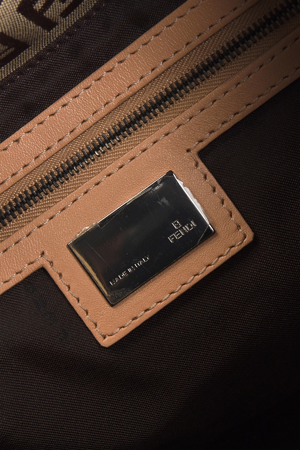 FWRD Renew Fendi Zucchino Mama Baguette Shoulder Bag | Thumbnail 6 FWRD Renew Fendi Zucchino Mama Baguette Shoulder Bag | Thumbnail 6