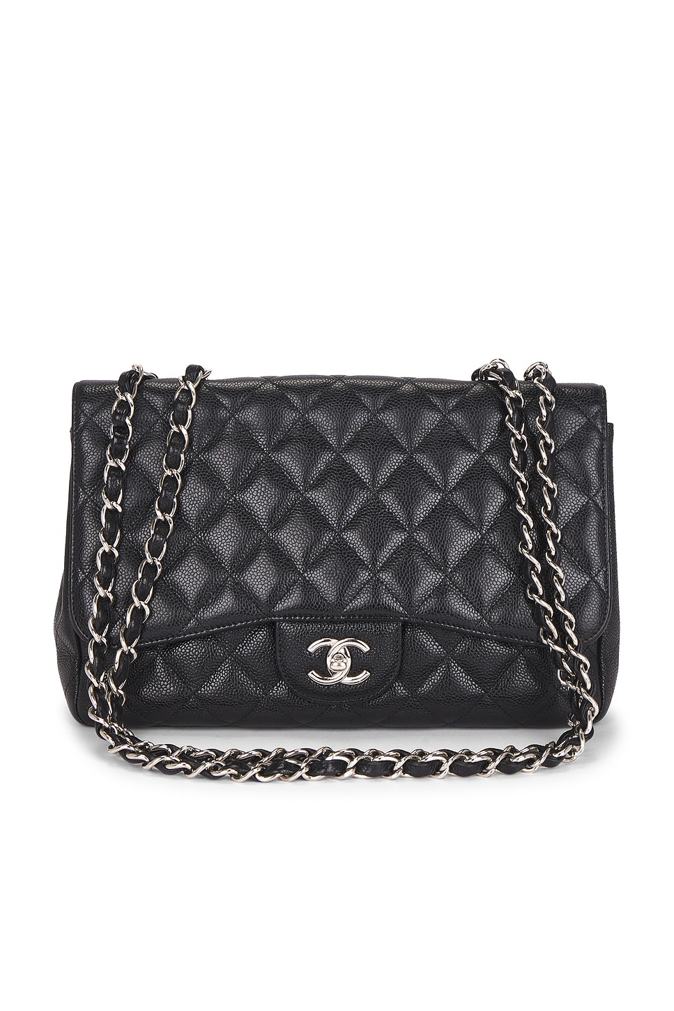 chanel Chanel Caviar Jumbo Classic Flap Bag