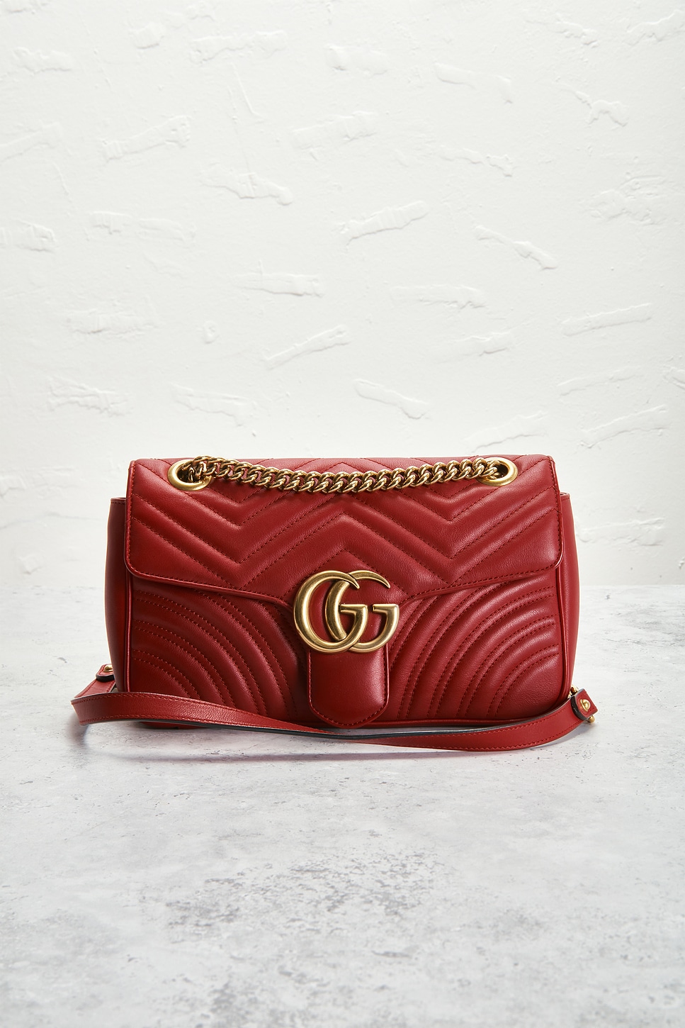 FWRD Renew Gucci GG Marmont Shoulder Bag | Thumbnail 2