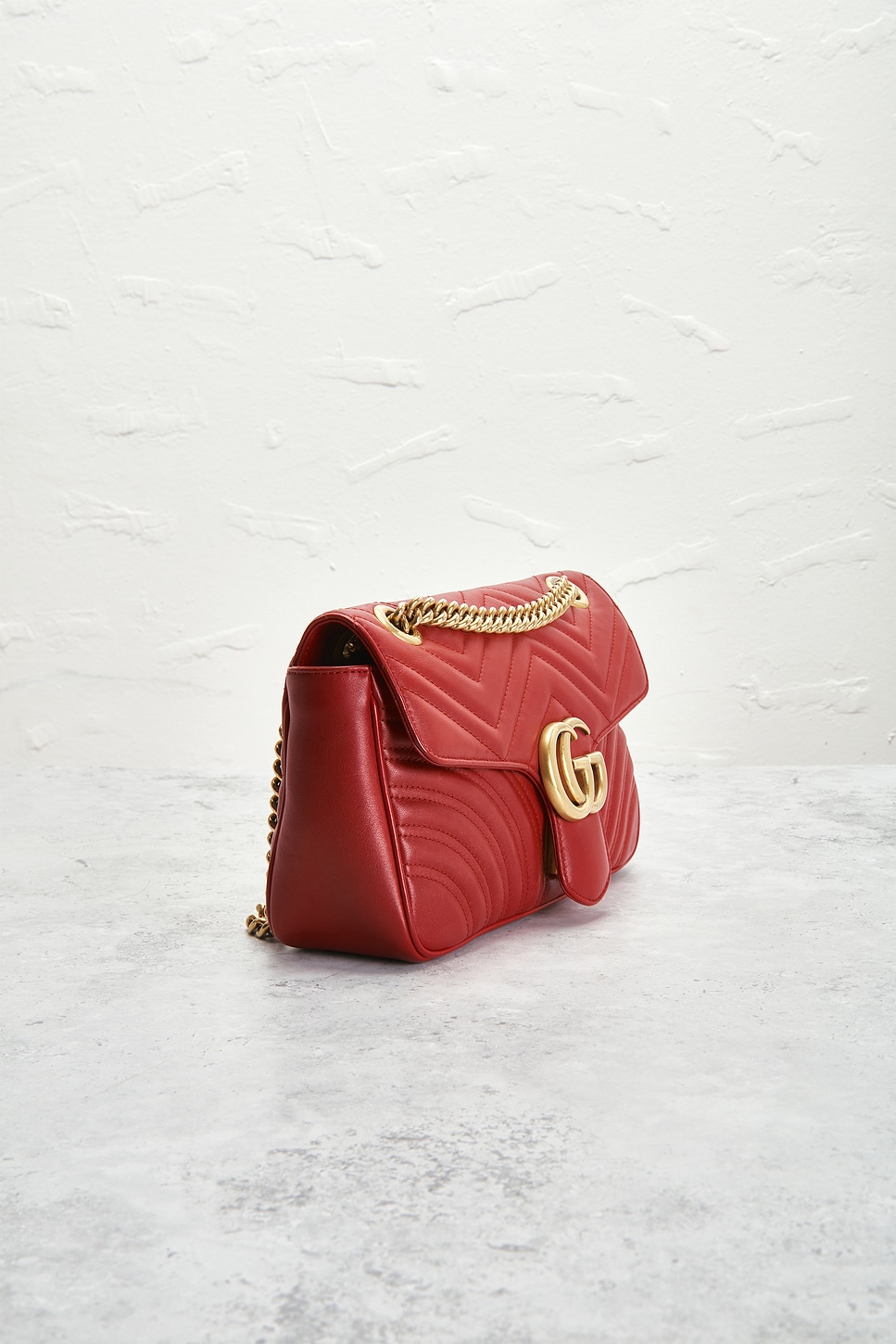 FWRD Renew Gucci GG Marmont Shoulder Bag | Thumbnail 4