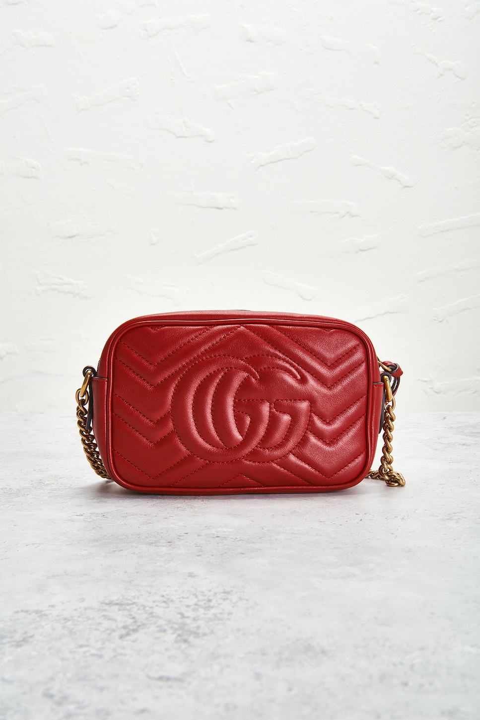 FWRD Renew Gucci Mini GG Marmont Shoulder Bag | Thumbnail 3 FWRD Renew Gucci Mini GG Marmont Shoulder Bag | Thumbnail 3