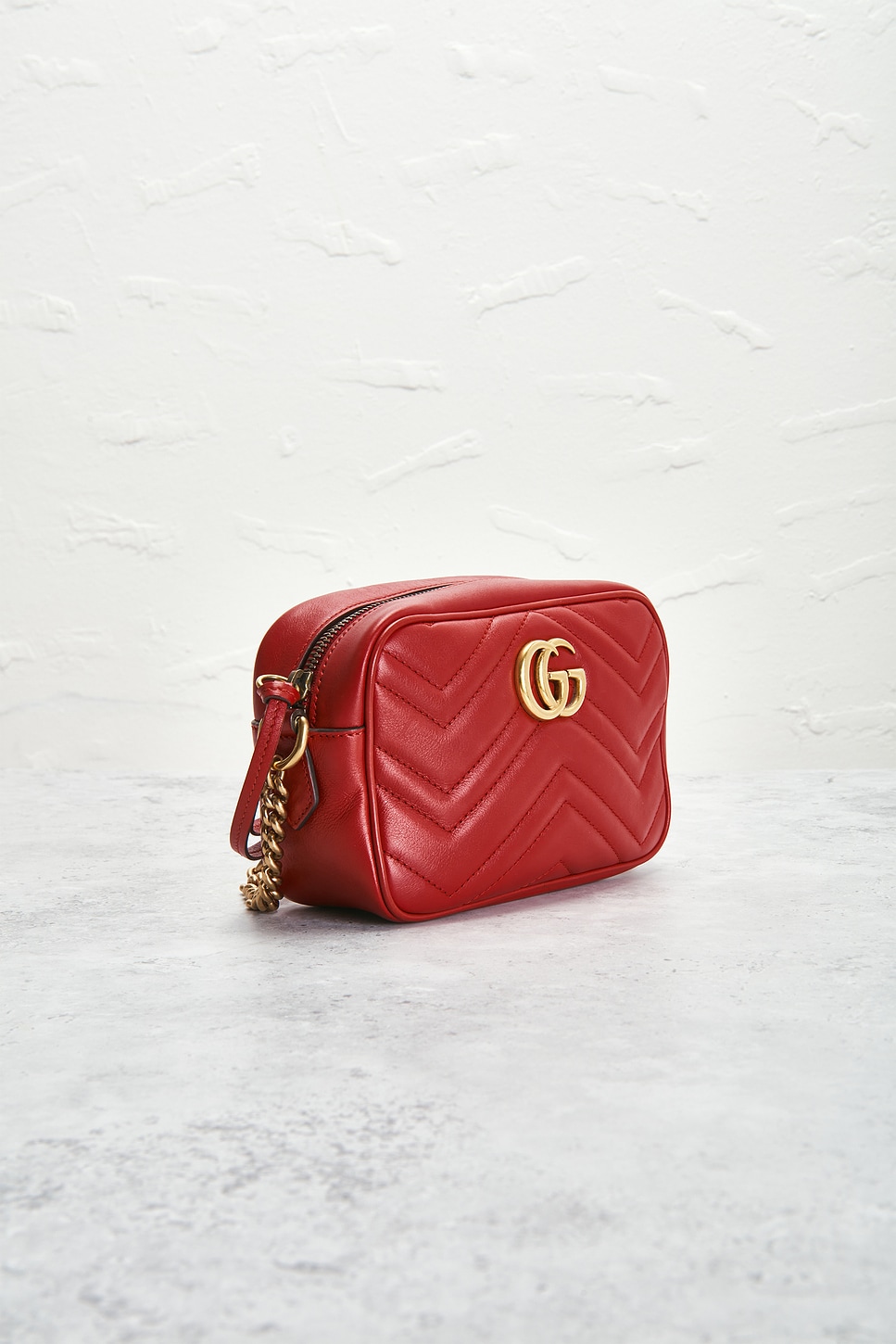FWRD Renew Gucci Mini GG Marmont Shoulder Bag | Thumbnail 4 FWRD Renew Gucci Mini GG Marmont Shoulder Bag | Thumbnail 4