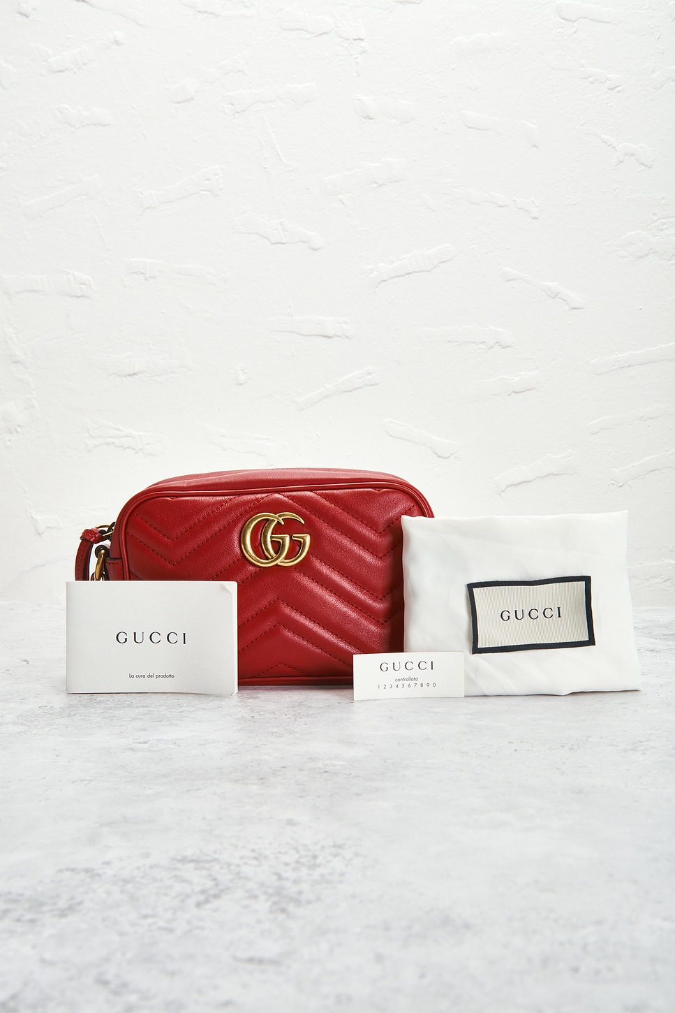 FWRD Renew Gucci Mini GG Marmont Shoulder Bag | Thumbnail 8 FWRD Renew Gucci Mini GG Marmont Shoulder Bag | Thumbnail 8