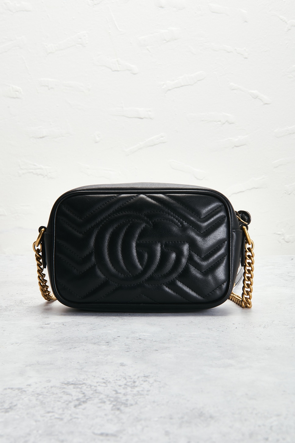 FWRD Renew Gucci Mini GG Marmont Shoulder Bag | Thumbnail 3 FWRD Renew Gucci Mini GG Marmont Shoulder Bag | Thumbnail 3