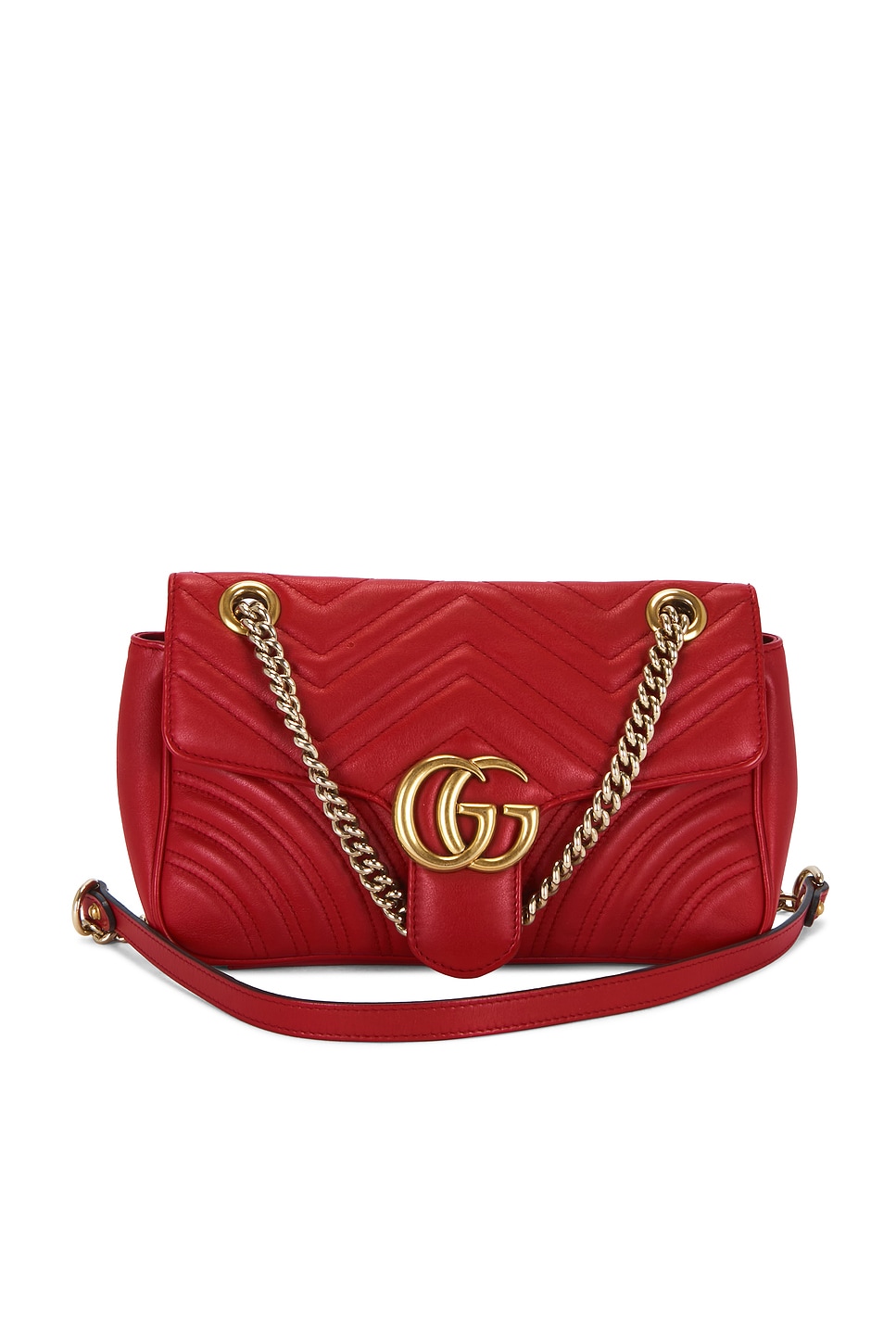 FWRD Renew Gucci GG Marmont Shoulder Bag