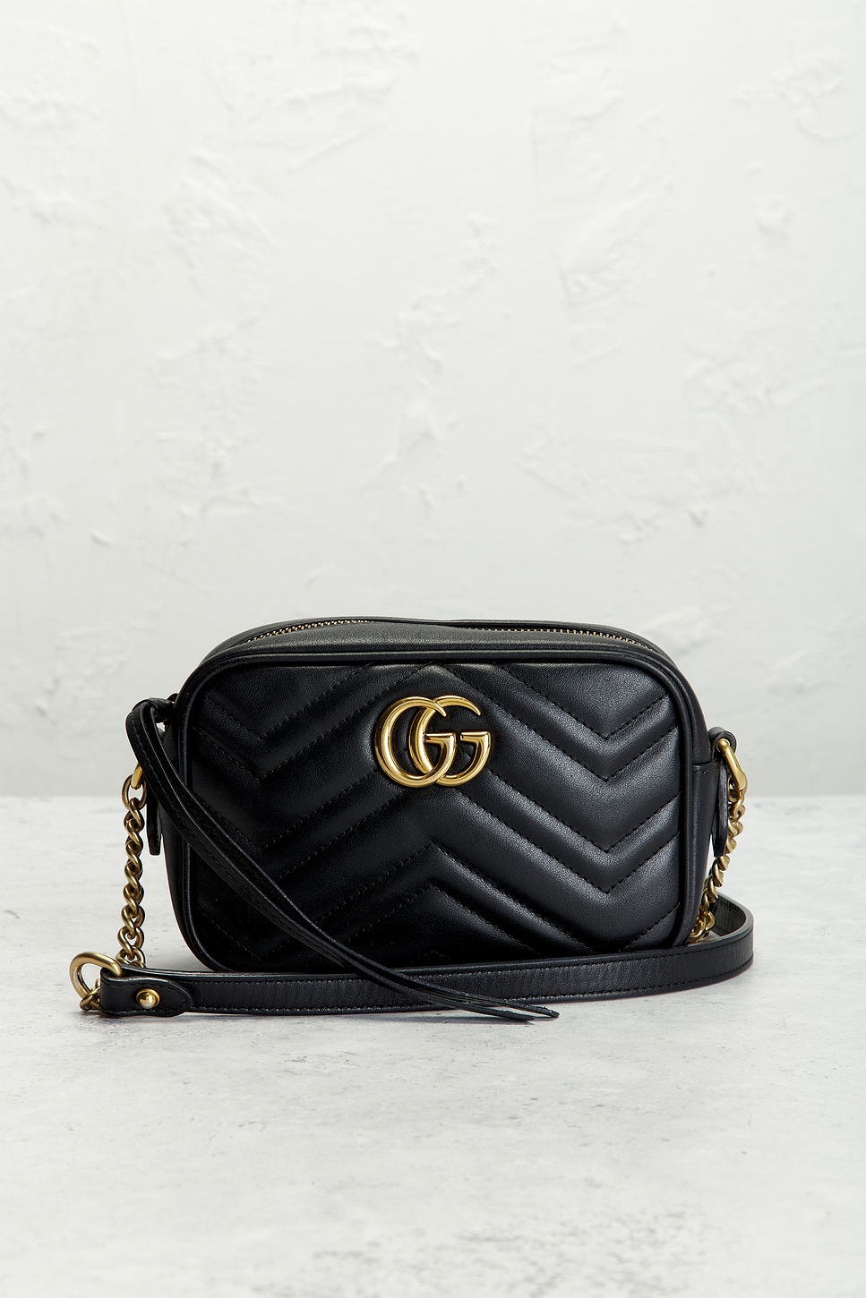 FWRD Renew Gucci Mini GG Marmont Shoulder Bag | Thumbnail 11 FWRD Renew Gucci Mini GG Marmont Shoulder Bag | Thumbnail 11