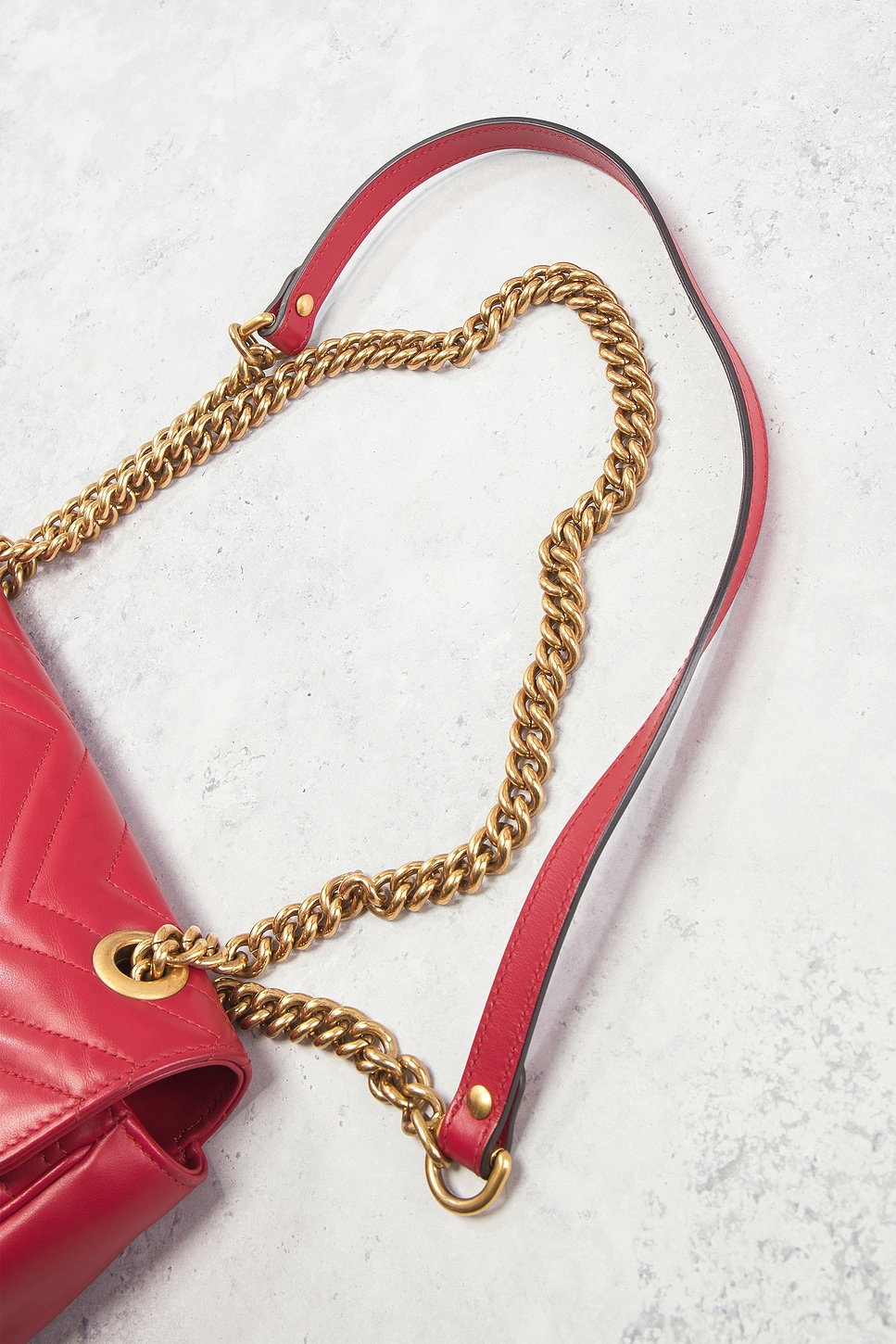 FWRD Renew Gucci GG Marmont Shoulder Bag | Thumbnail 10