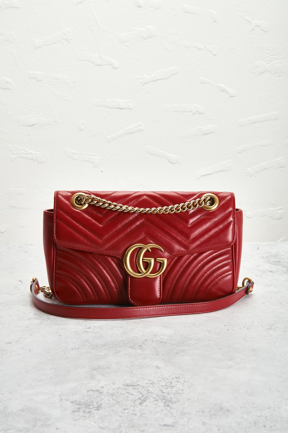 FWRD Renew Gucci GG Marmont Shoulder Bag | Thumbnail 2