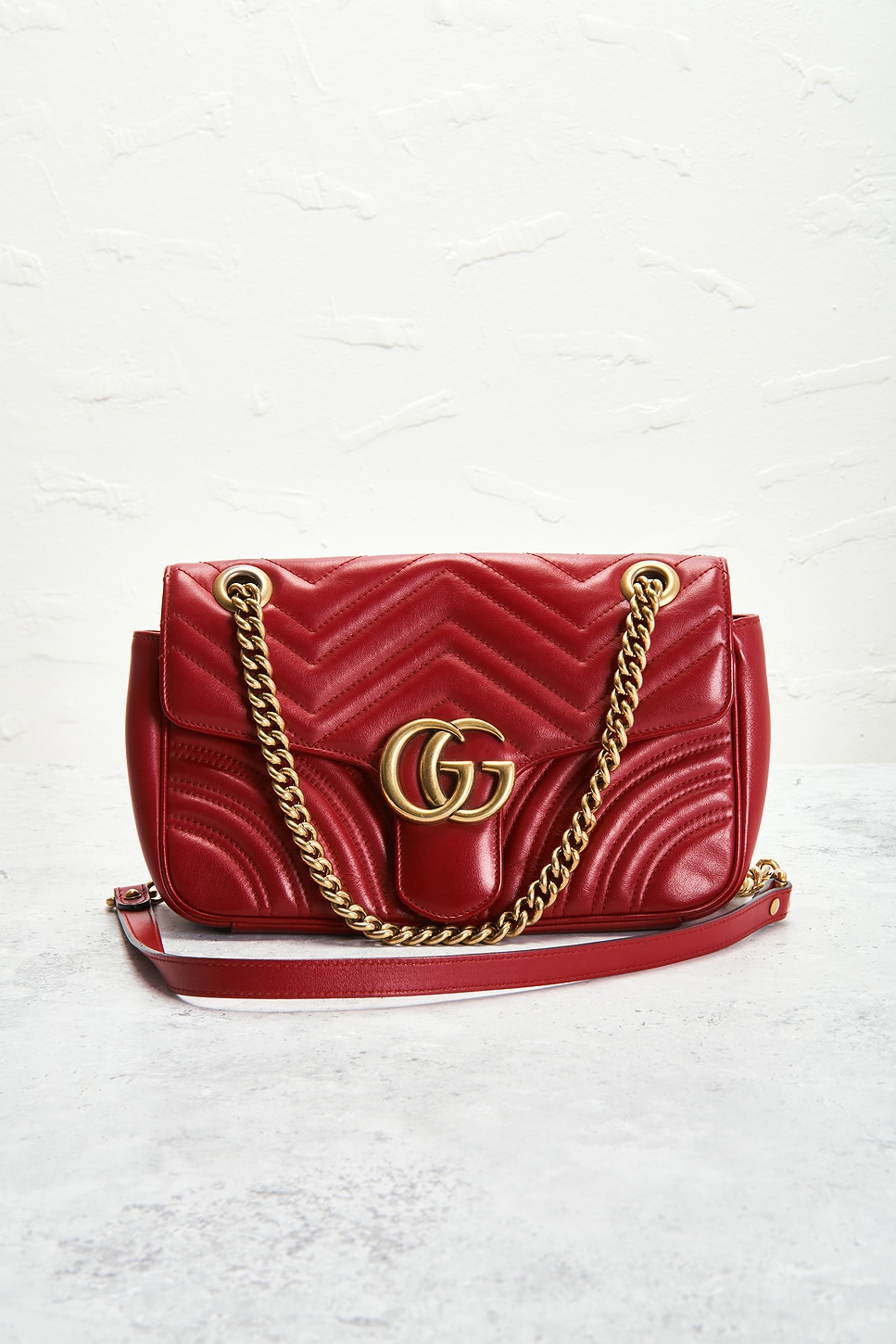 FWRD Renew Gucci GG Marmont Shoulder Bag | Thumbnail 2