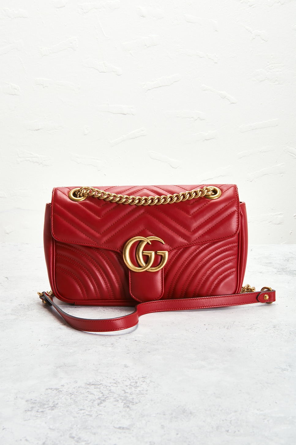 FWRD Renew Gucci GG Marmont Shoulder Bag | Thumbnail 2