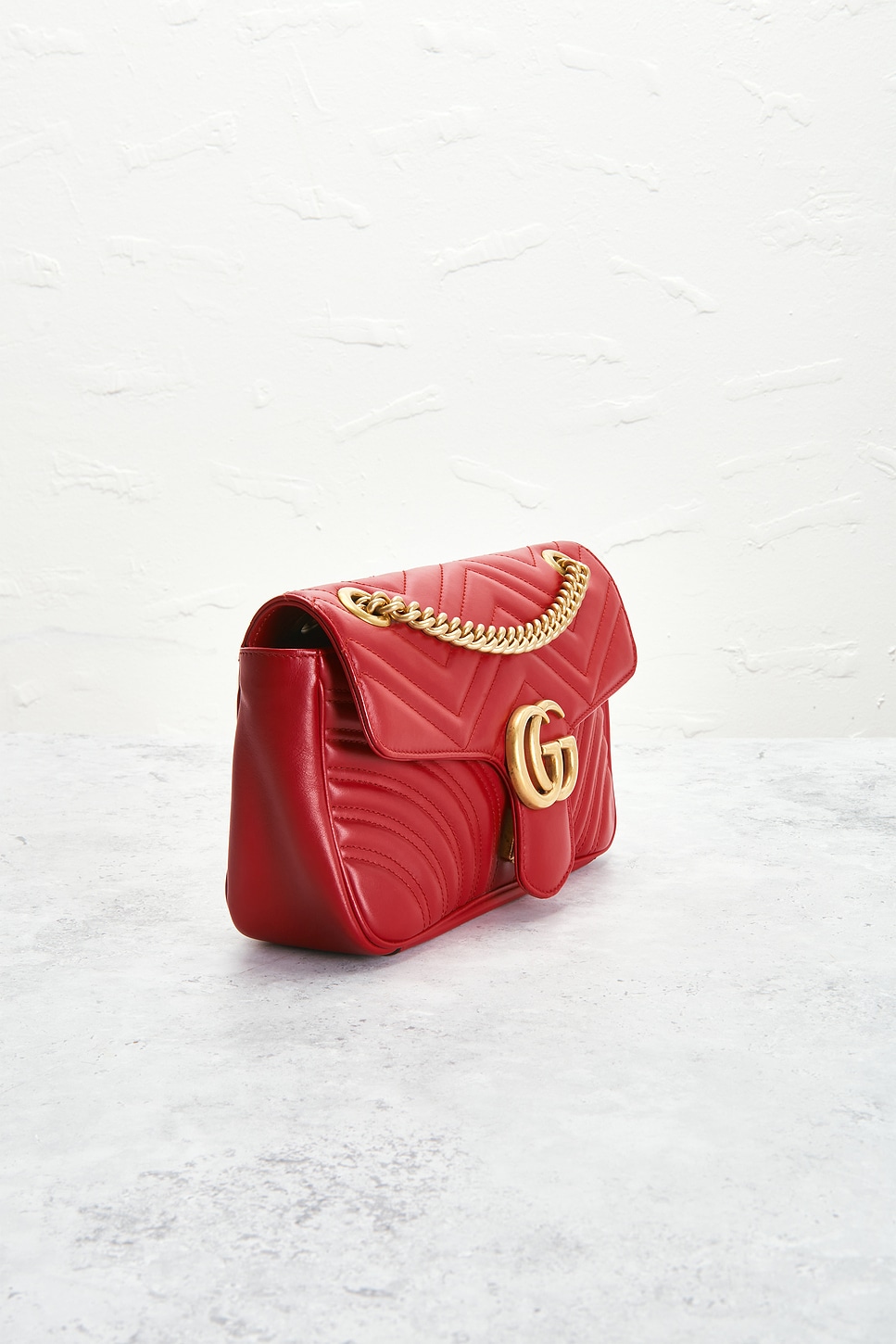 FWRD Renew Gucci GG Marmont Shoulder Bag | Thumbnail 4