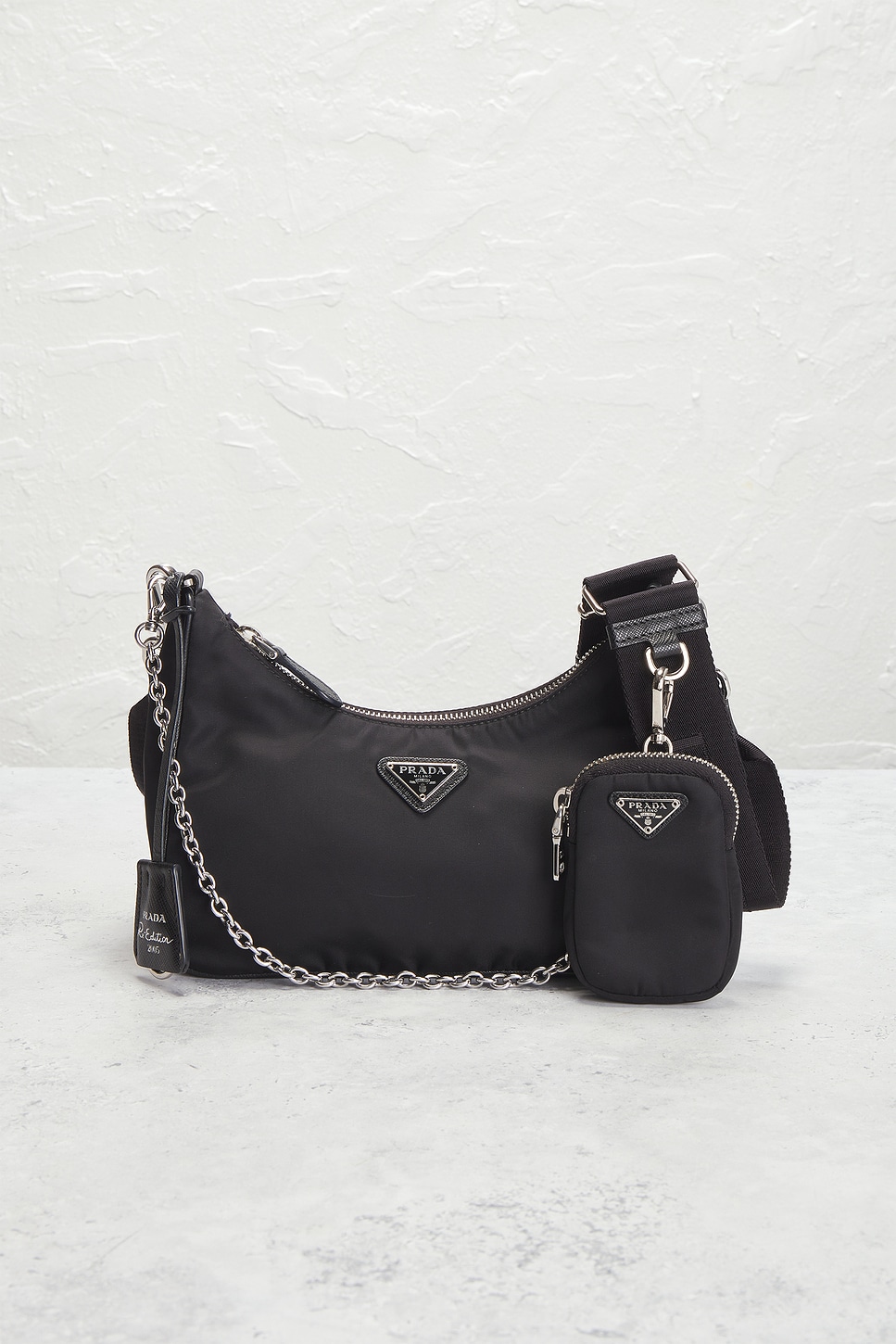 FWRD Renew Prada Re-Edition 2005 Re-Nylon Shoulder Bag | Thumbnail 11
