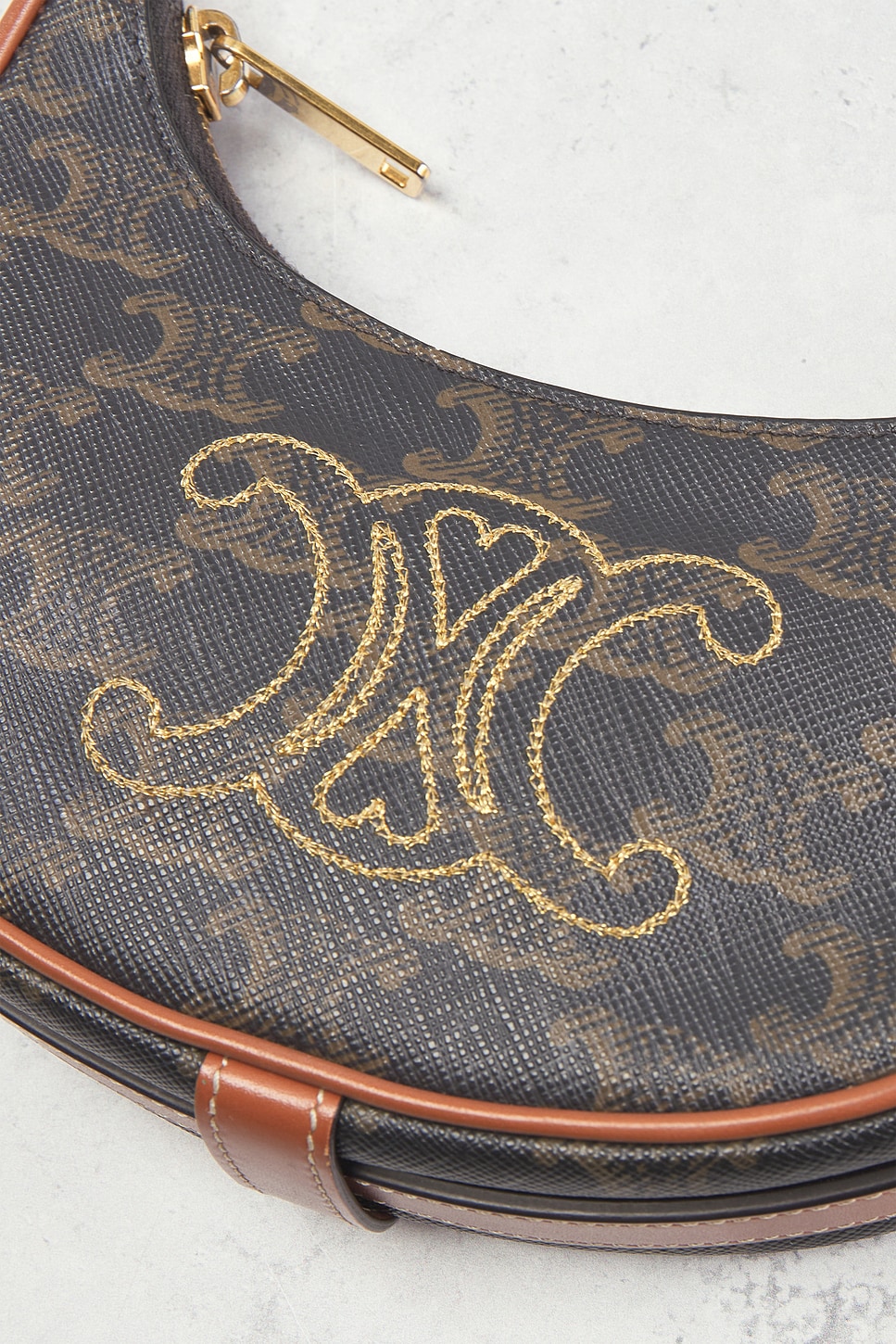 FWRD Renew Celine Ava Triomphe Shoulder Bag | Thumbnail 5