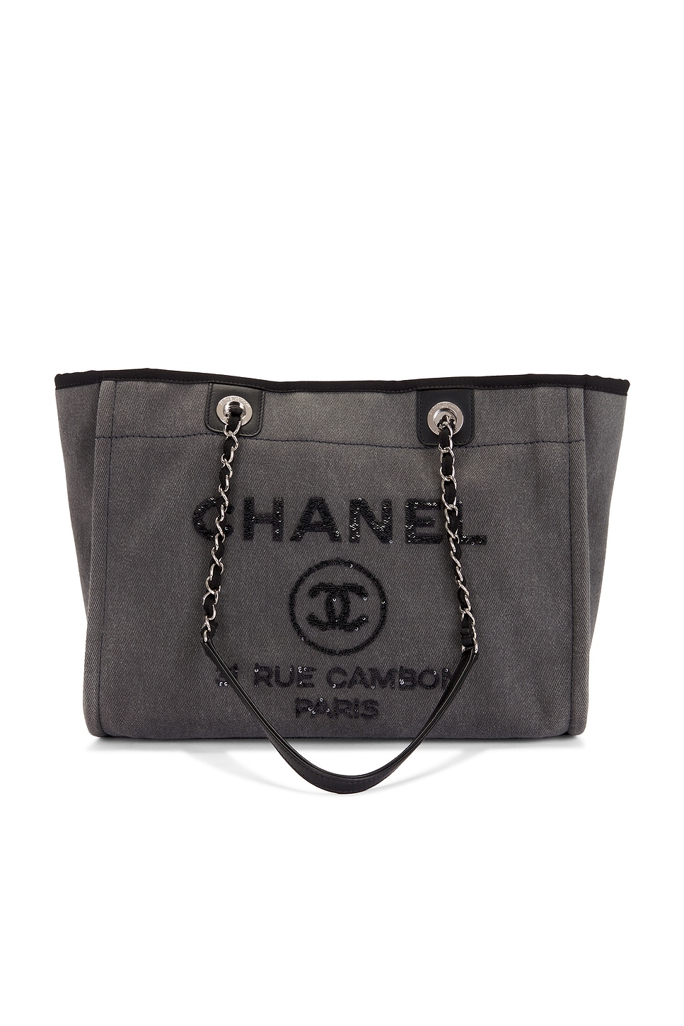 chanel Chanel Small Deauville Tote Bag | Thumbnail 10 chanel Chanel Small Deauville Tote Bag | Thumbnail 10