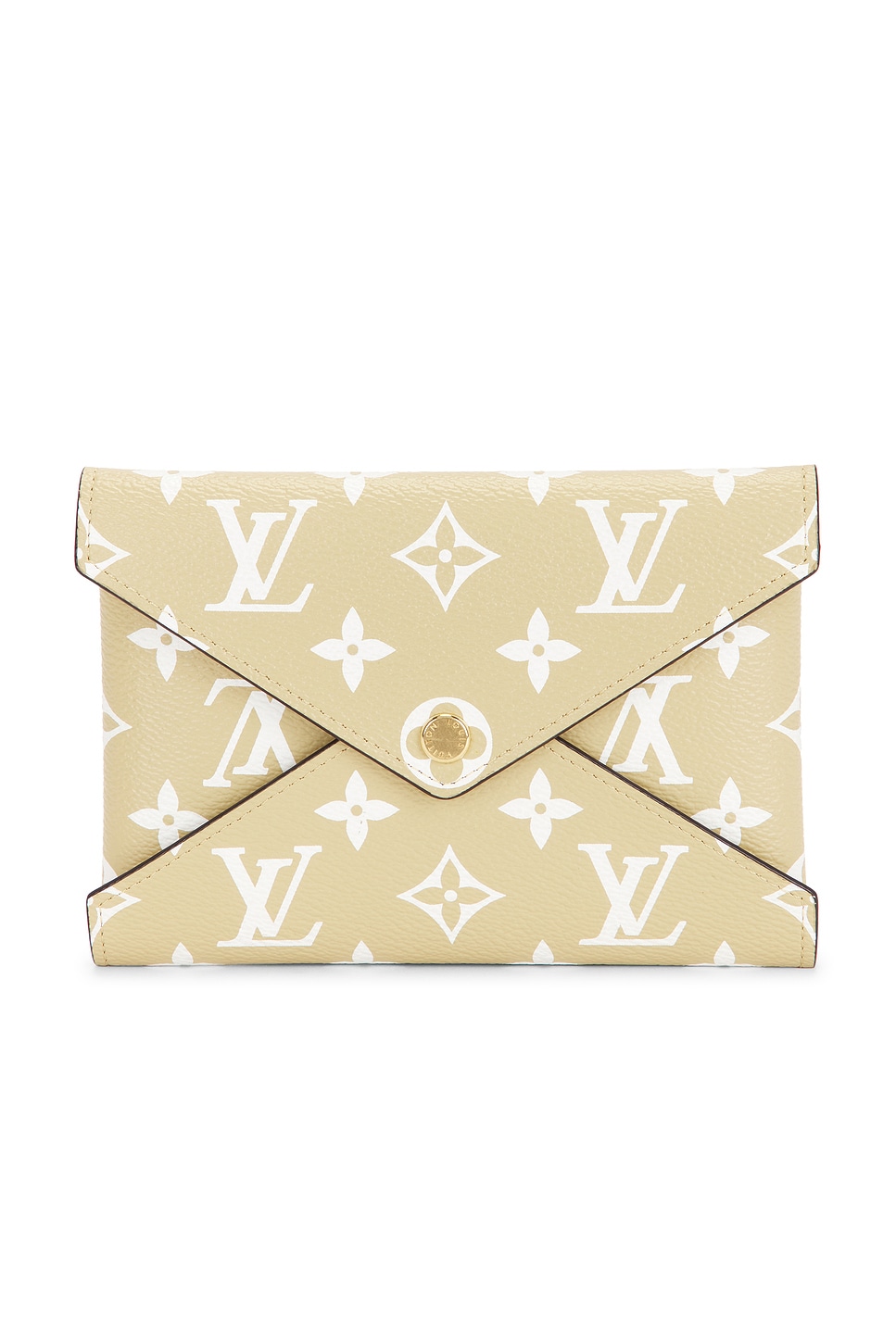 Louis Vuitton Limited Edition Monogram Giant Kirigami MM Pochette in Beige
