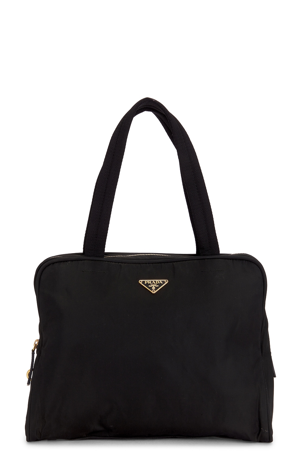 Prada Tessuto Shoulder Bag in Black