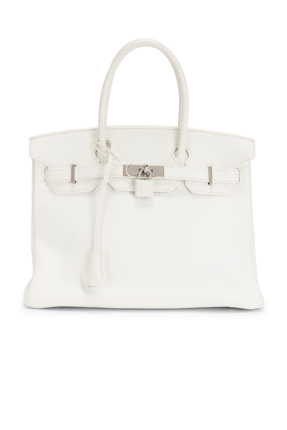 HERMÈS Hermes Taurillon Clemence Birkin 30 Retourne Handbag