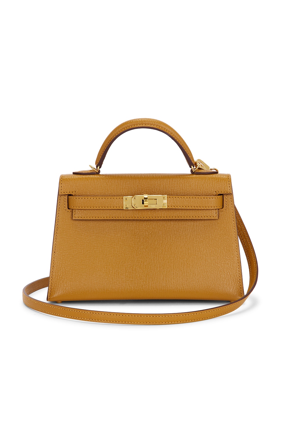 HERMÈS Hermes Chevre Mysore Kelly Verso 20 Sellier Handbag