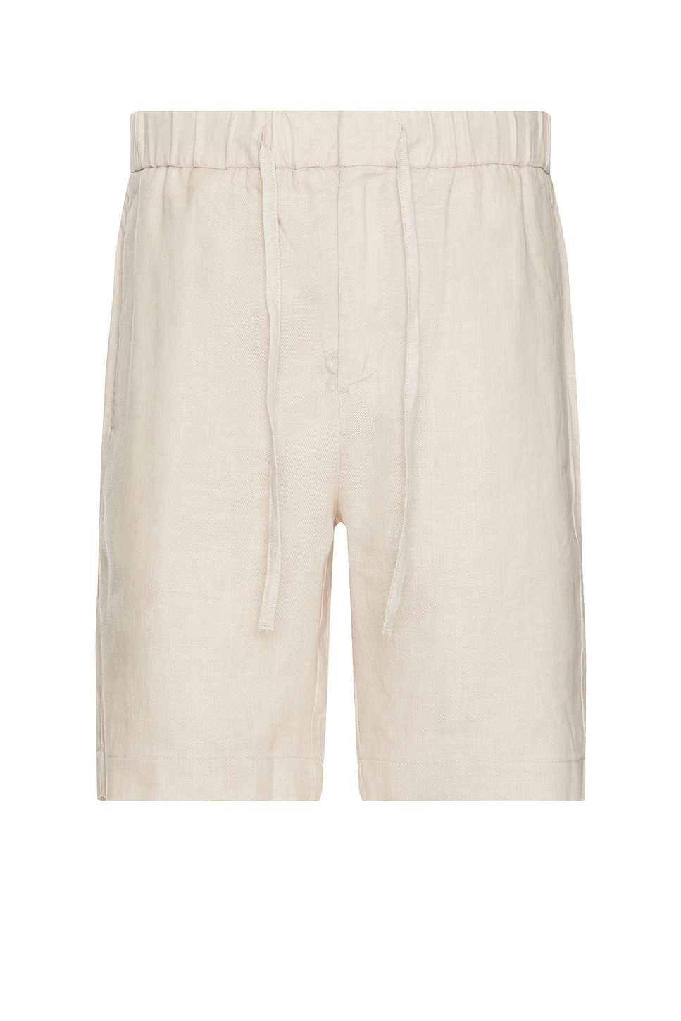 Felipe Linen Shorts in Cream