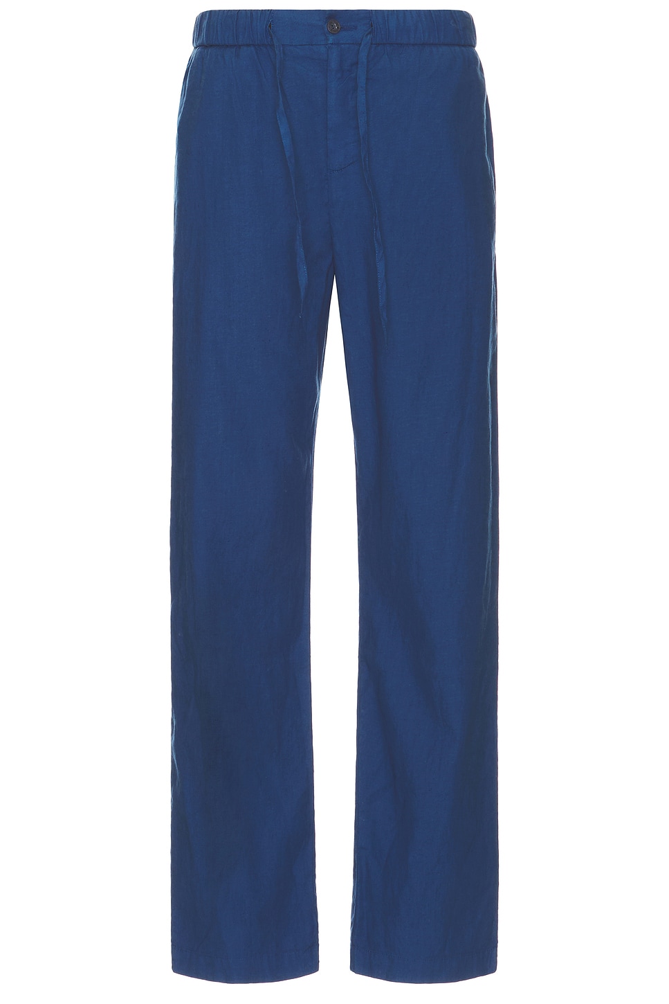 Shop Frescobol Carioca Rocha Wide Leg Trouser In Navy