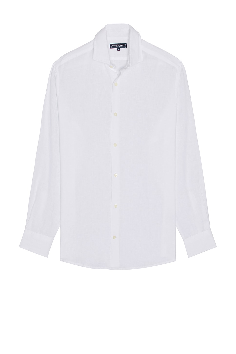 Image 1 of Frescobol Carioca Antonio Linen Shirt in White