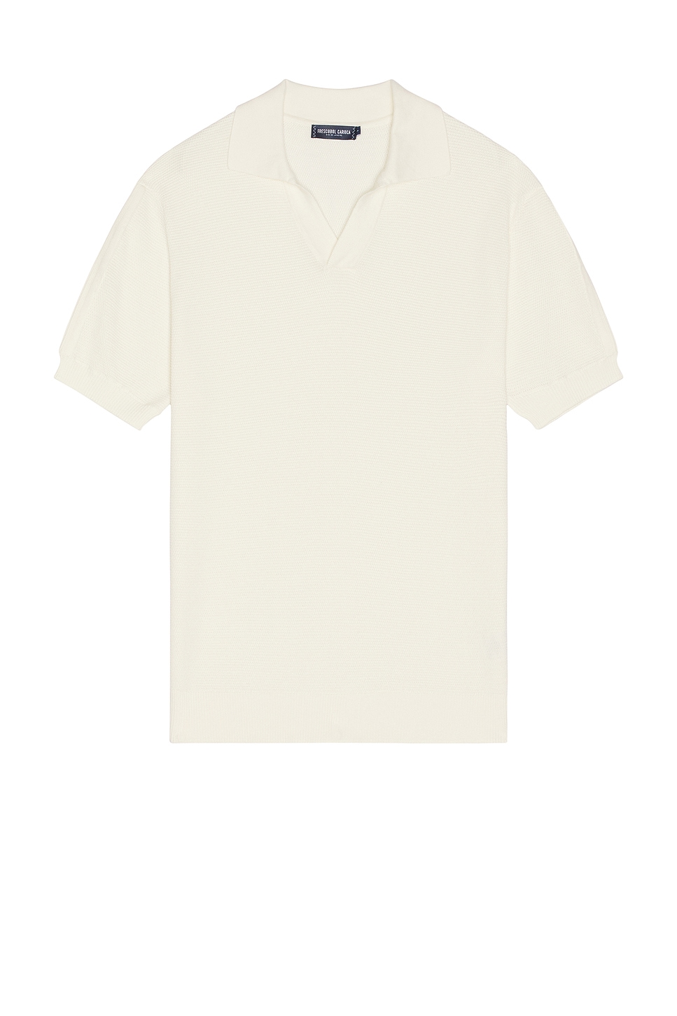 Frescobol Carioca Rino Str Salt And Pepper Stitch Polo