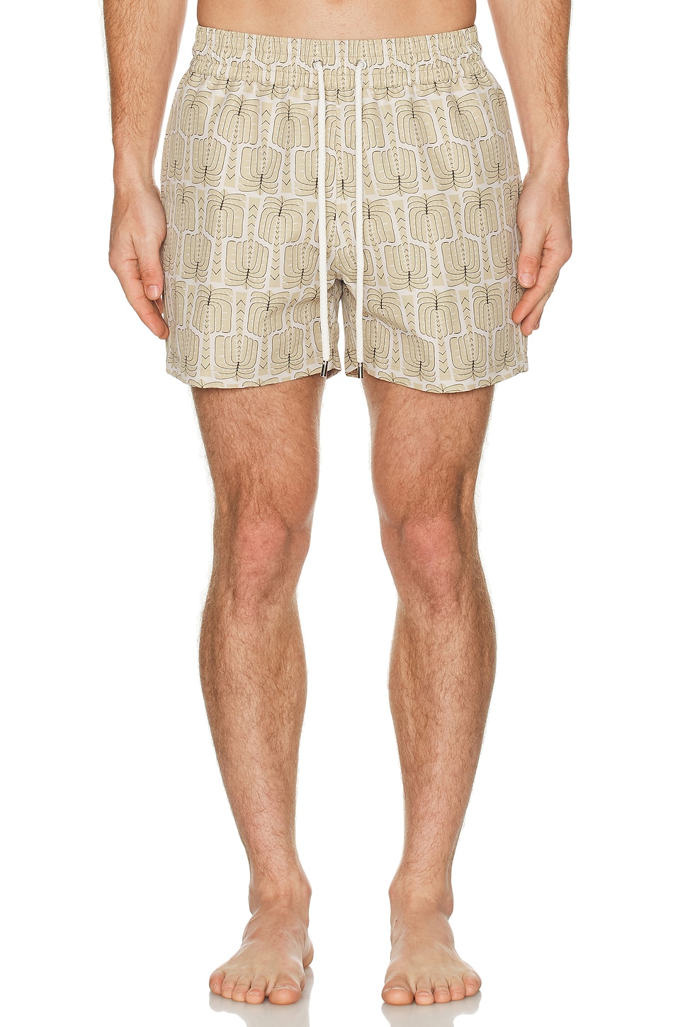 Image 1 of Frescobol Carioca Rio Swim Short in Dried Moss