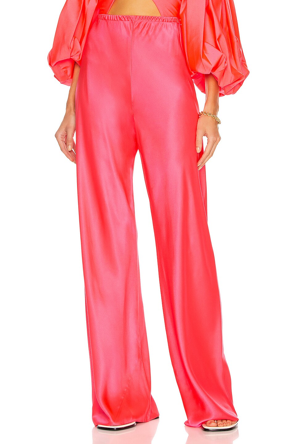 Image 1 of Fe Noel Slip Pant in Flamingo Pink