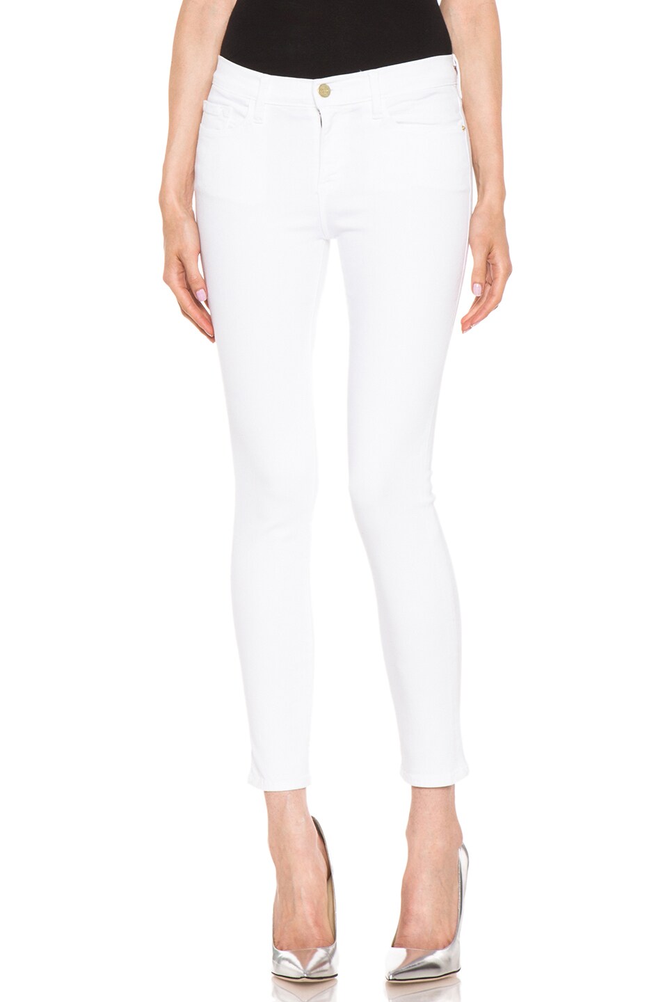 Image 1 of FRAME Denim Le Blanc Skinny Jean in Blanc