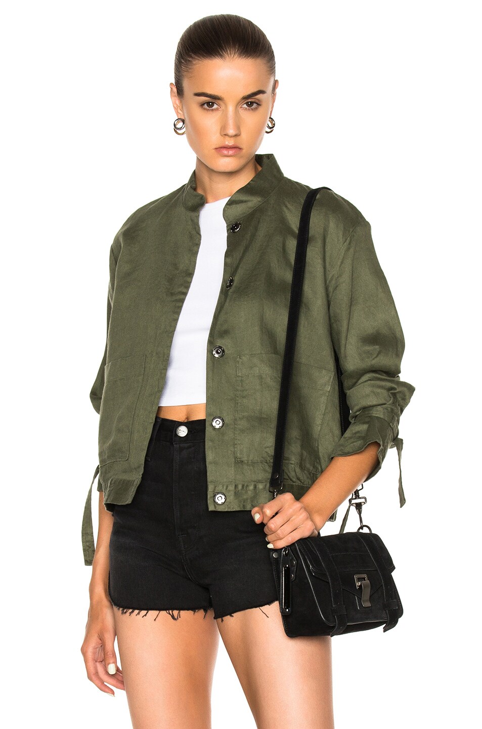 Image 1 of FRAME Denim New Jacket in Army