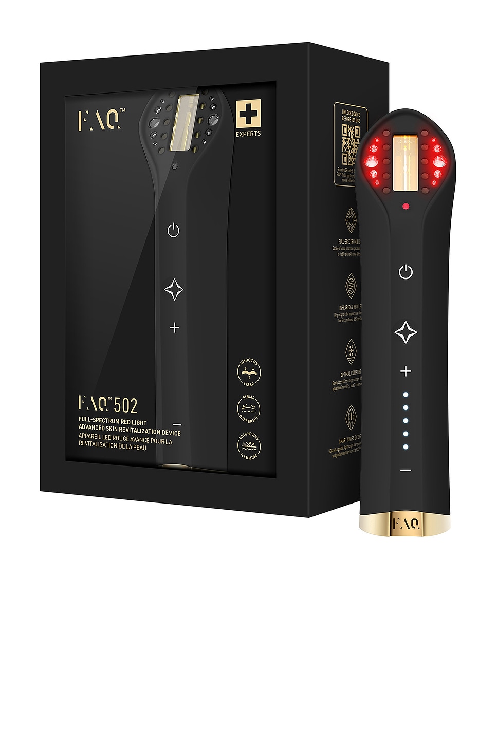 Foreo Faq 502 Dpl Photorejuvenation Skin Renewal Device In Black