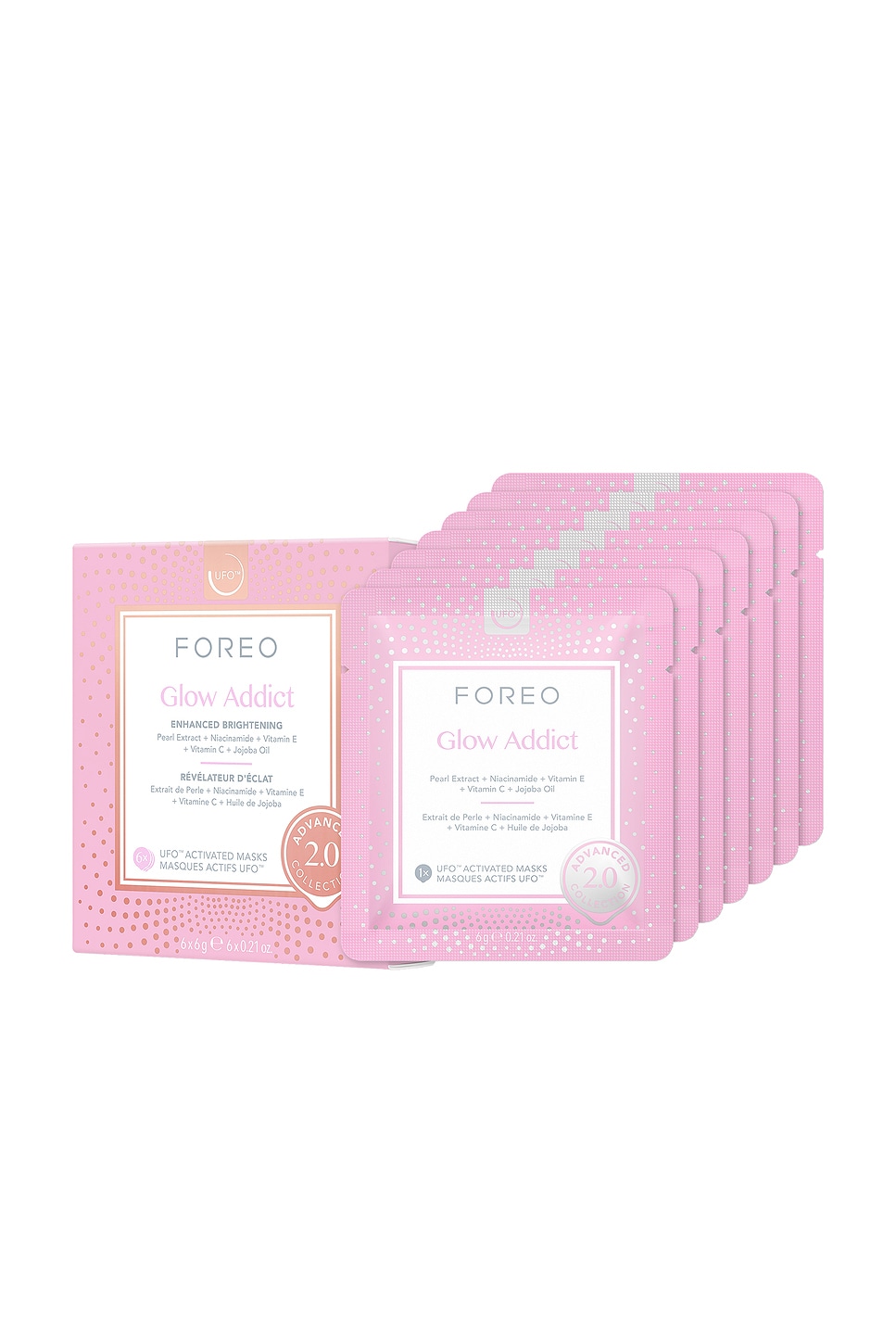 Foreo Glow Addict Face Masks In N,a