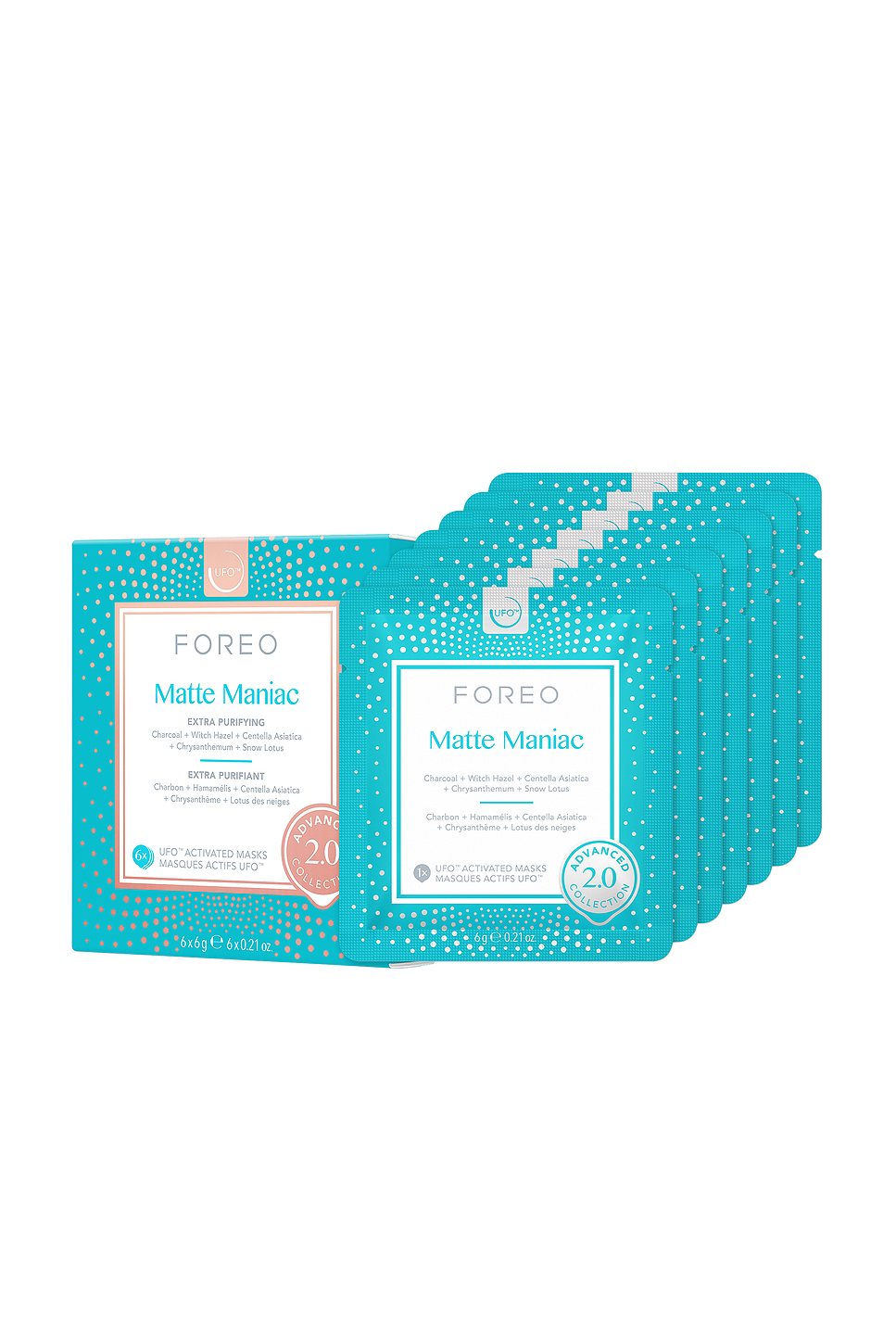 Foreo Matte Maniac Ufo Face Masks In N,a