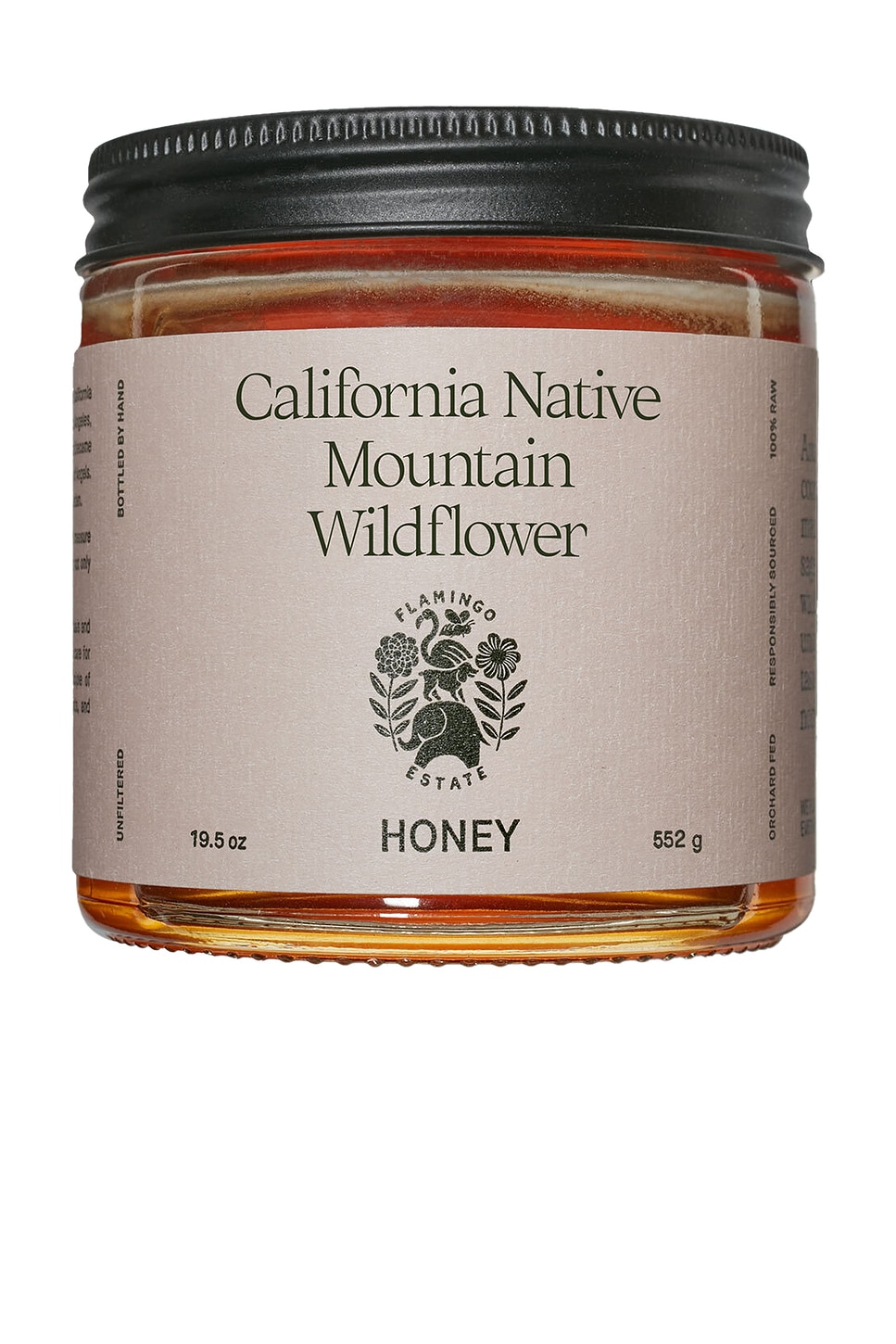 Image 1 of Flamingo Estate California Native Mountain Wildflower Honey in 