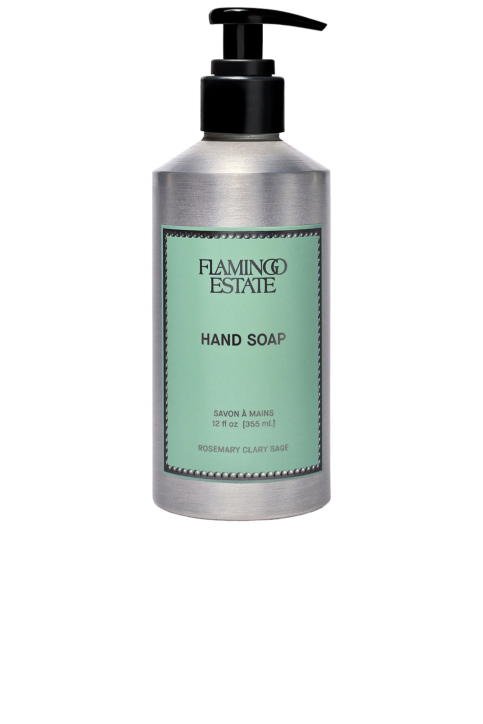 Flamingo Estate Rosemary Clary Sage Glass Hand Soap in Beauty: NA